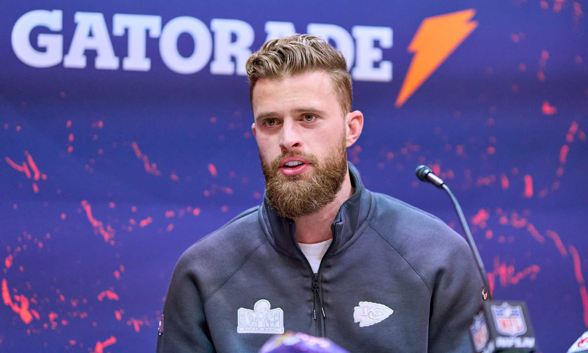 Harrison Butker awkwardly avoids answering question about what he 'thinks of gays'