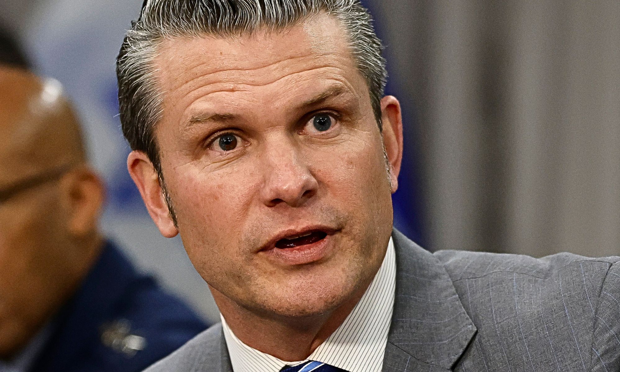 Pete Hegseth, pictured.