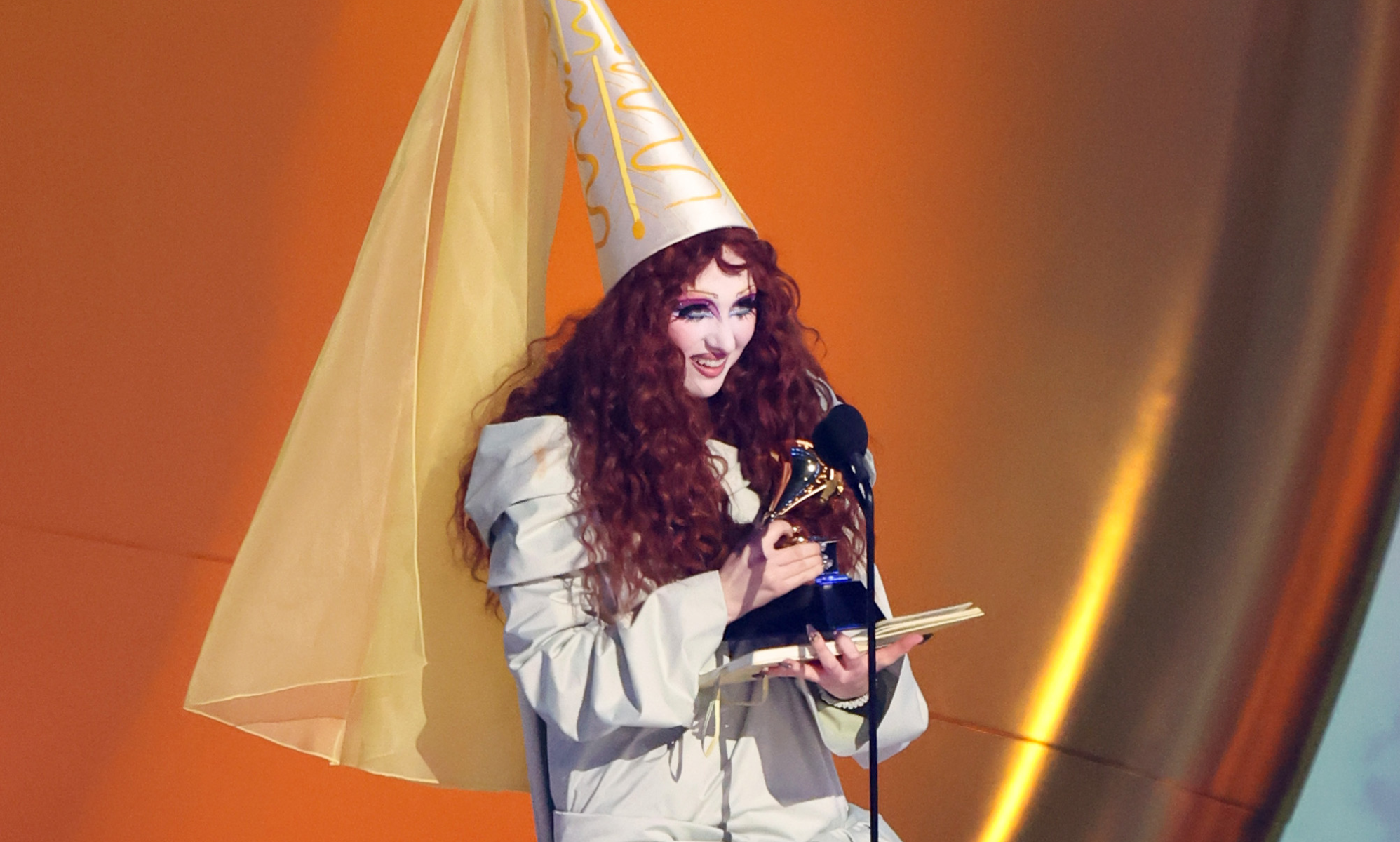 Chappell Roan wins Best New Artist at the Grammys following legendary performance of 'Pink Pony Club'