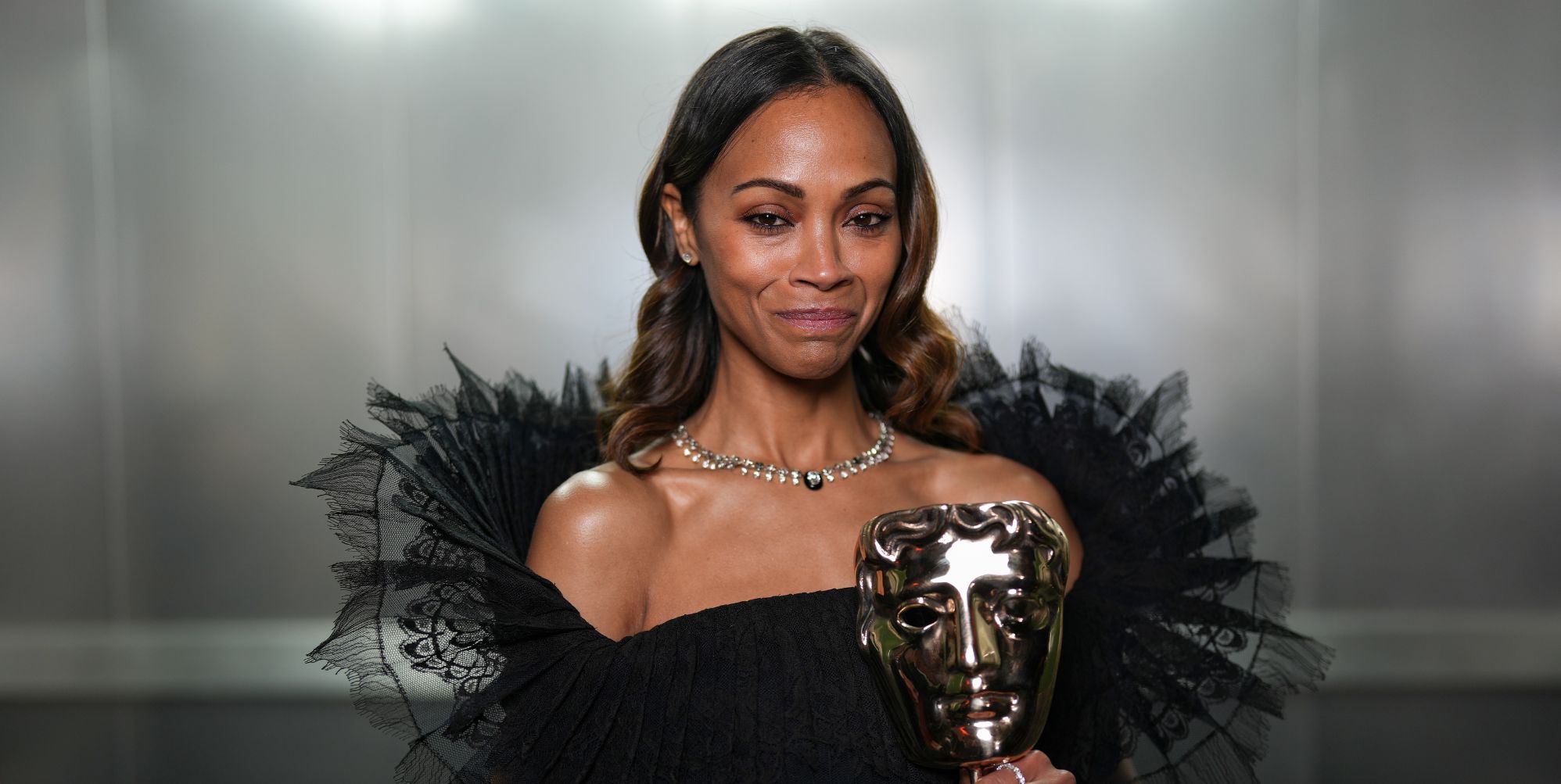 Zoë Saldaña dedicates Emilia Pérez BAFTAs win to trans nephew: 'I will always stand with trans people'
