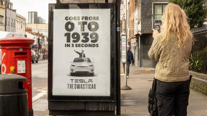 UK campaign group Everyone Hates Elon goes viral with guerrilla anti-Musk campaign