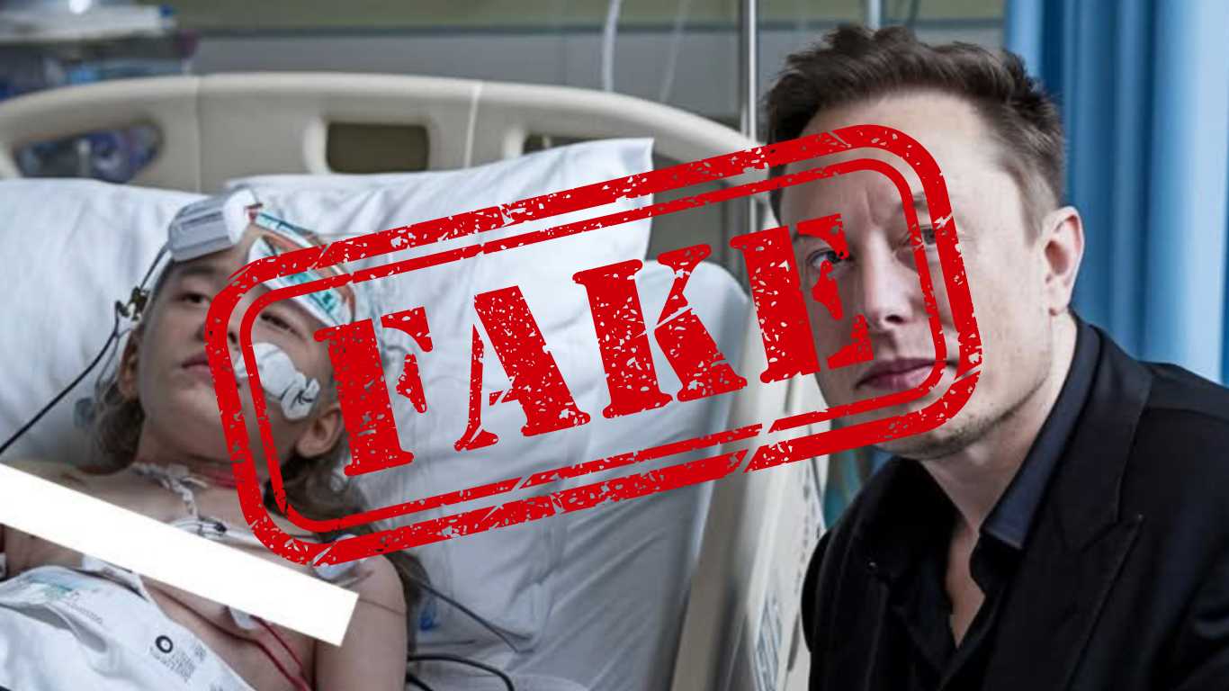 Don't believe this story about Musk paying medical bills for a sick child – it's fake news
