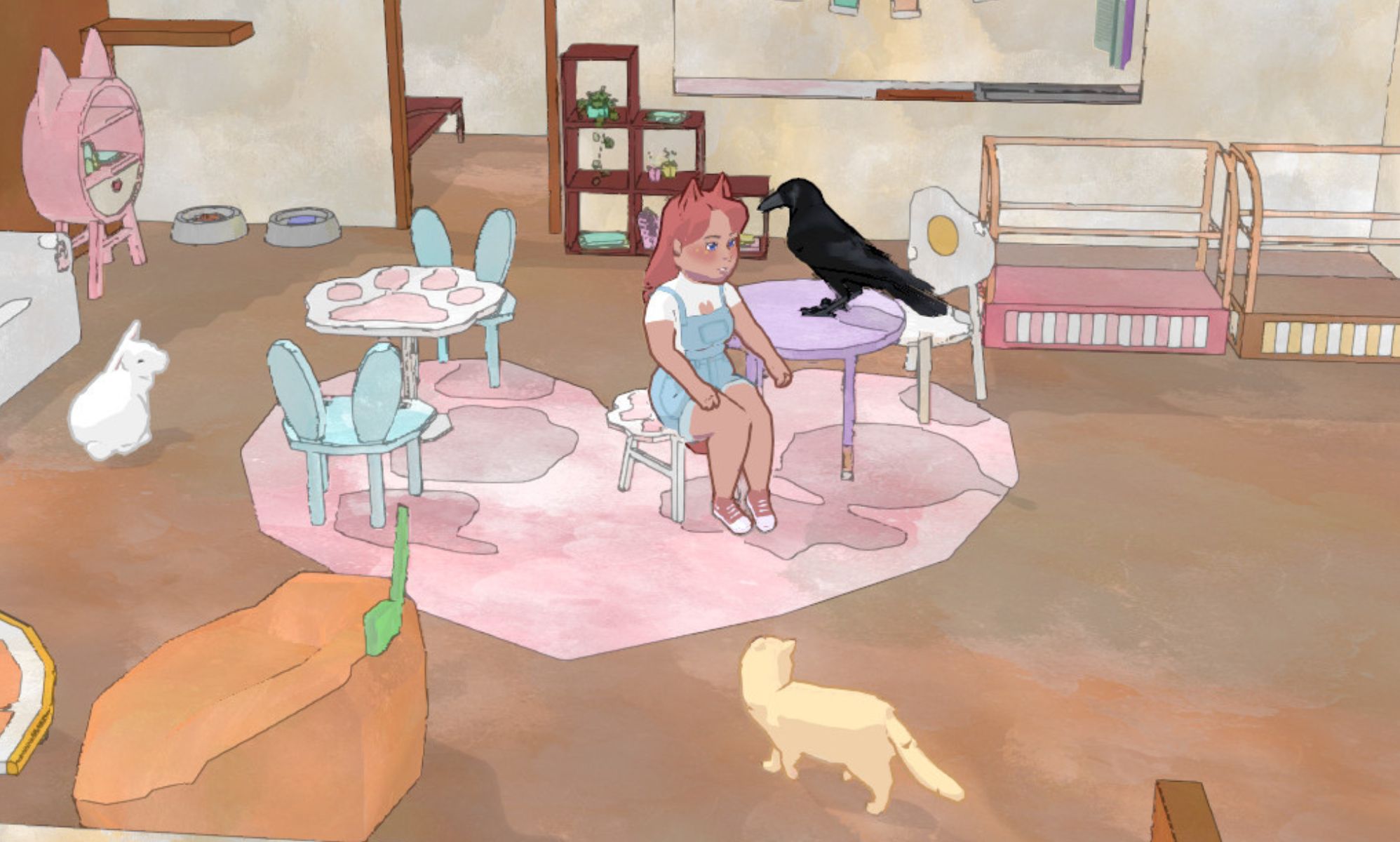 A screenshot of the video game Calico.