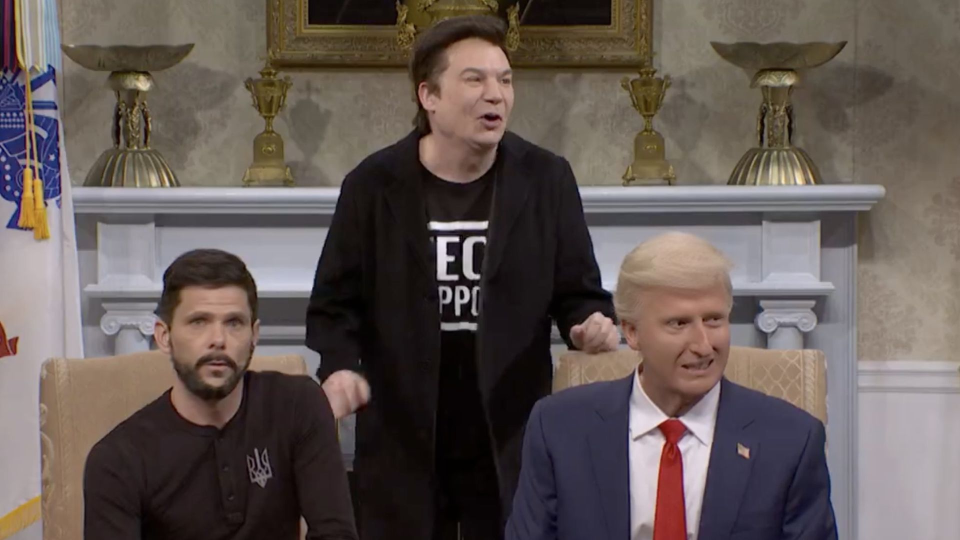 Elon Musk mocked for sulky reaction to Mike Myers' 'brutal' Saturday Night Live impression