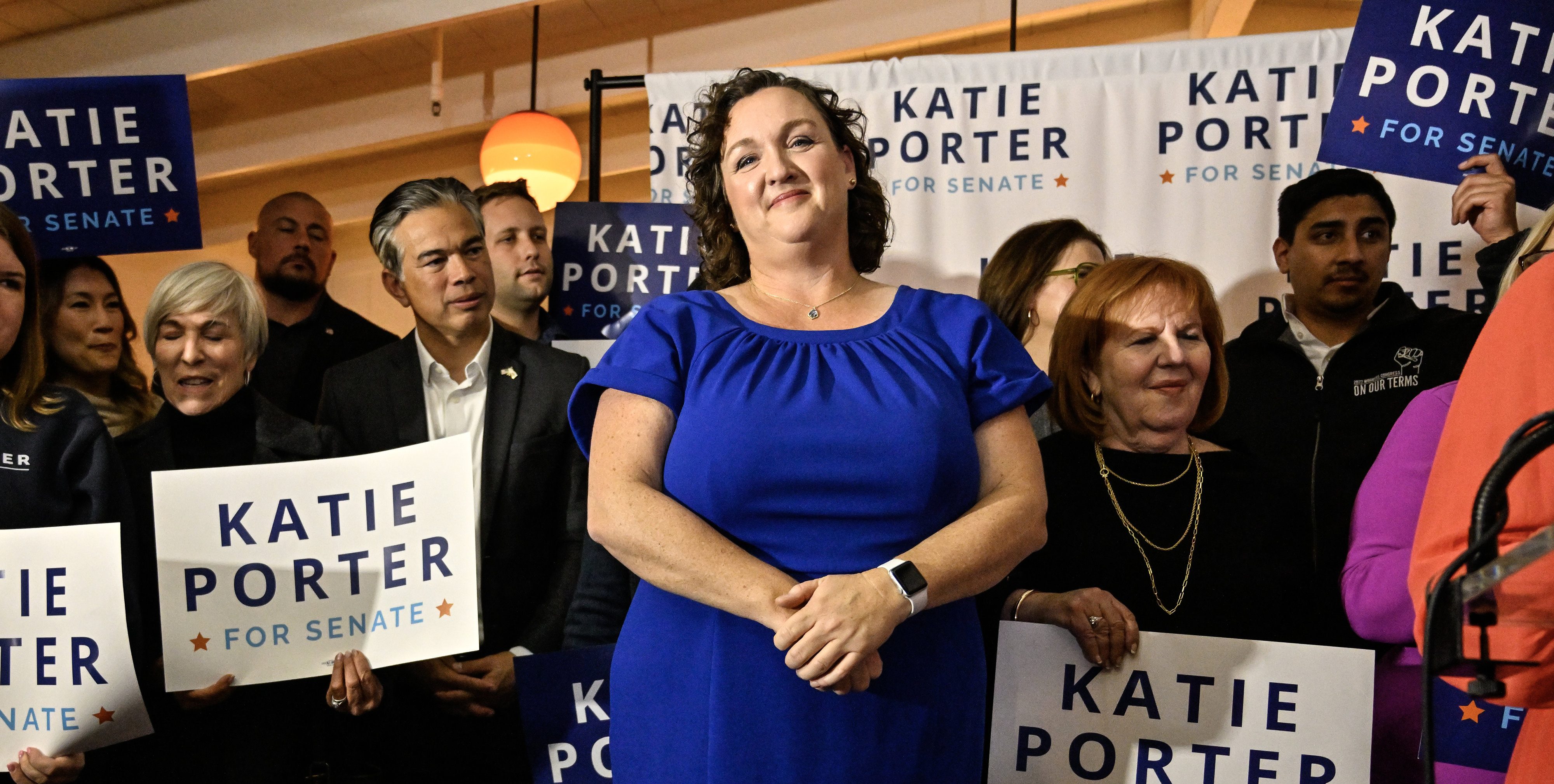 Katie Porter is ‘damn sure’ about defending abortion, LGBTQ+, immigrant rights in California gov. bid