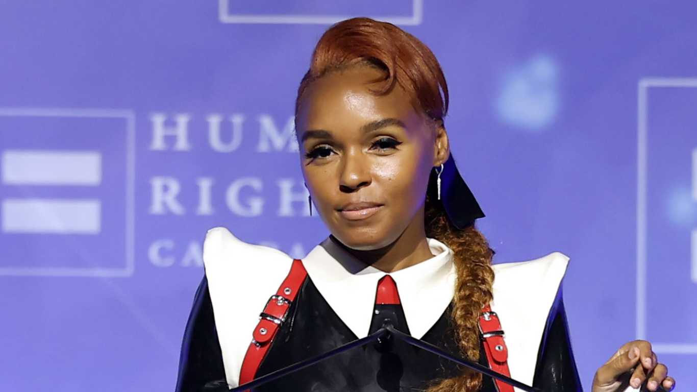 Non-binary icon Janelle Monáe denounces 'bully' Trump as they accept equality award