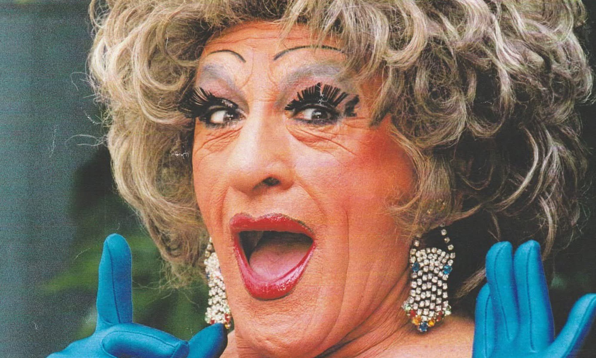 Drag stars pay tribute after Britain's oldest drag queen, Maisie Trollette, dies aged 91