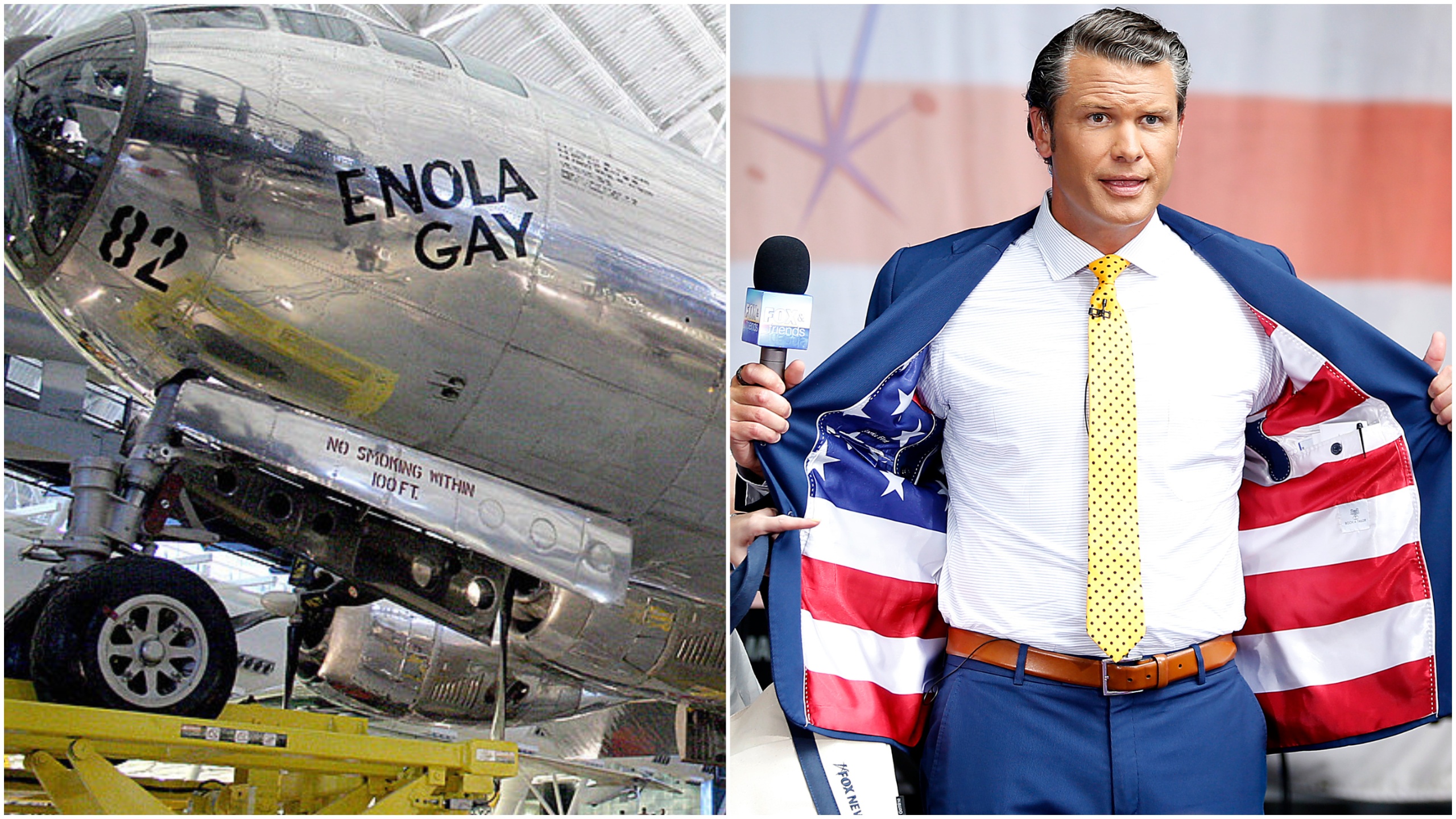 Image of ‘Enola Gay’ Hiroshima bomber amongst thousands deleted in 'bonkers' military DEI crackdown