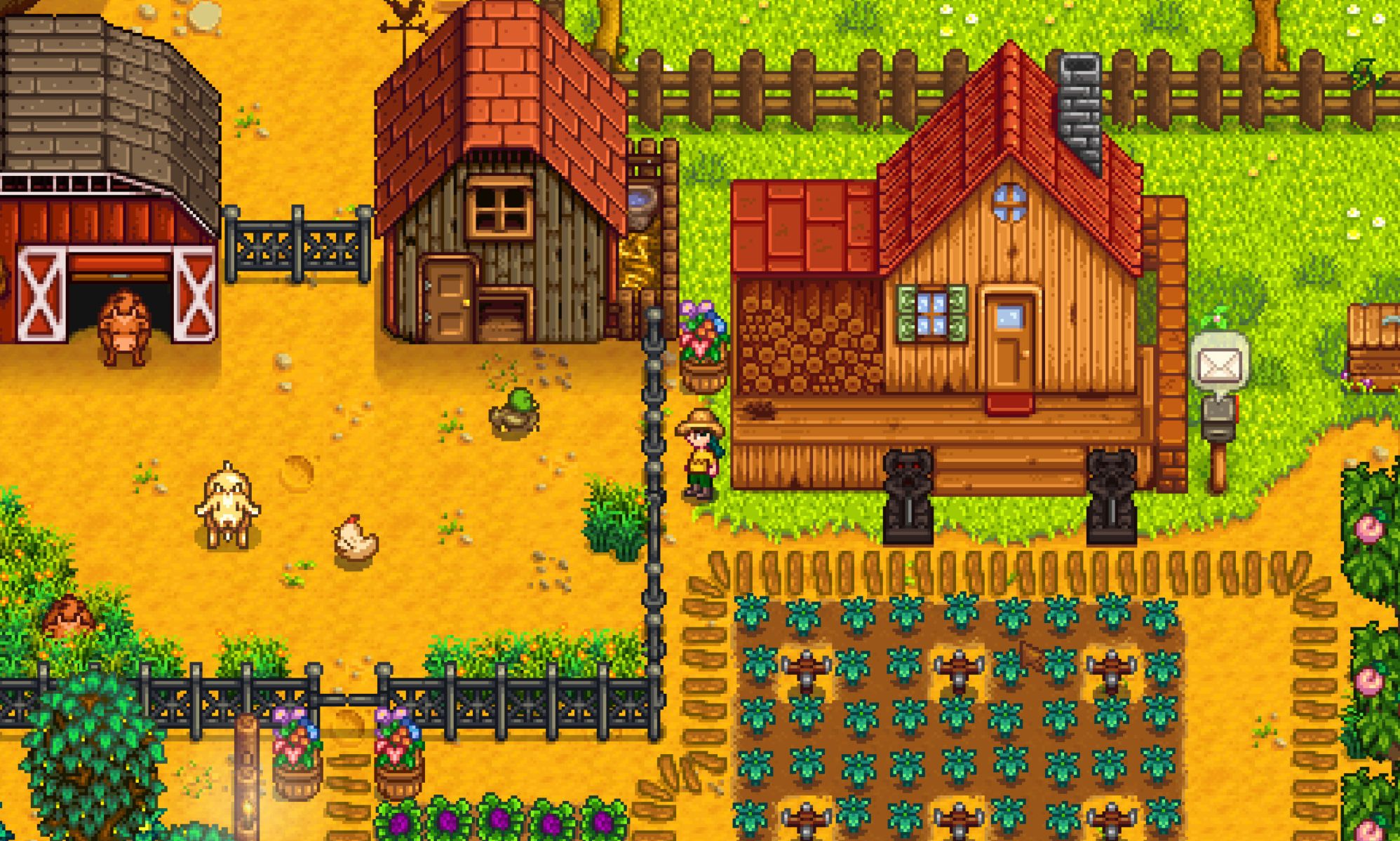 A screenshot of Stardew Valley.