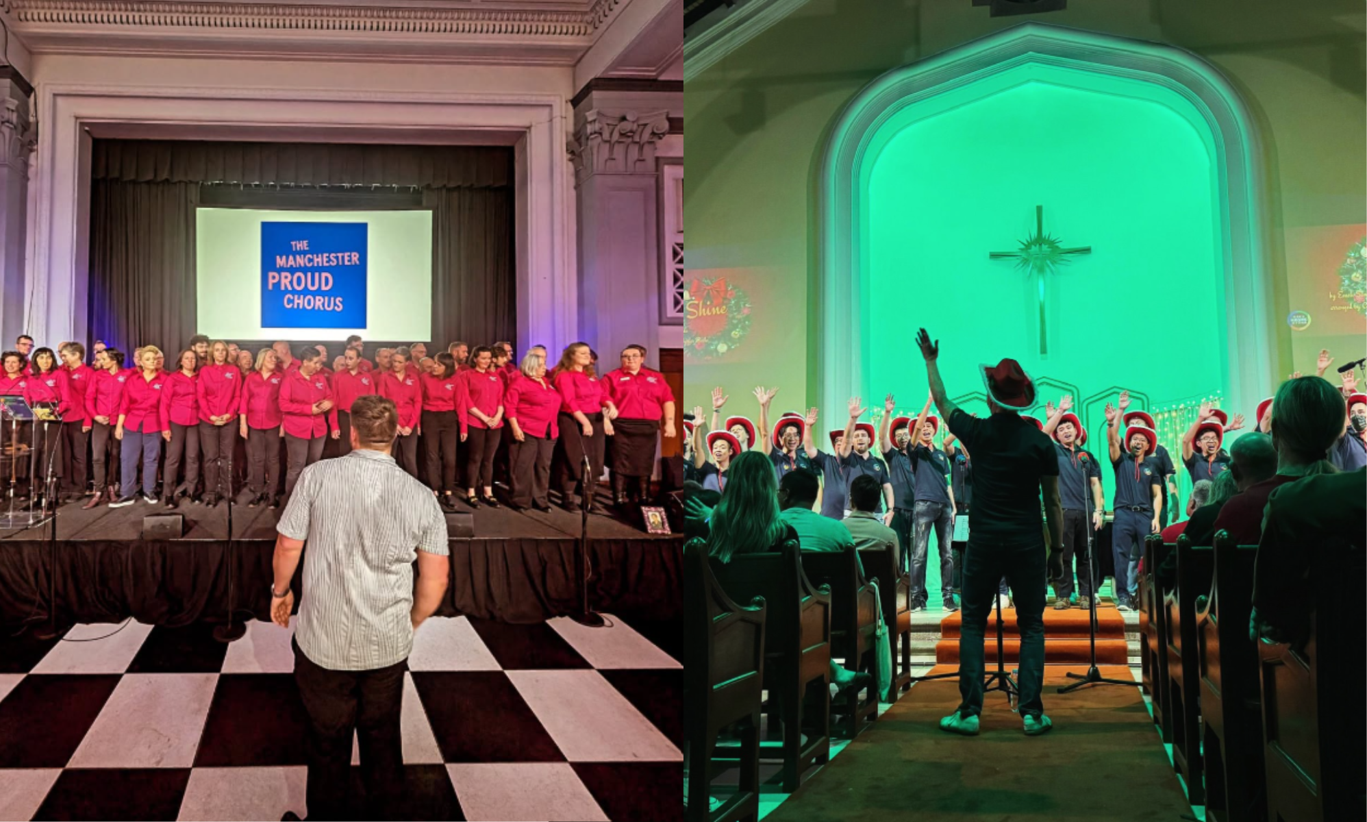 Multiple LGBTQ+ choirs perform in protest after Kennedy Centre cancels Gay Men’s Chorus concert