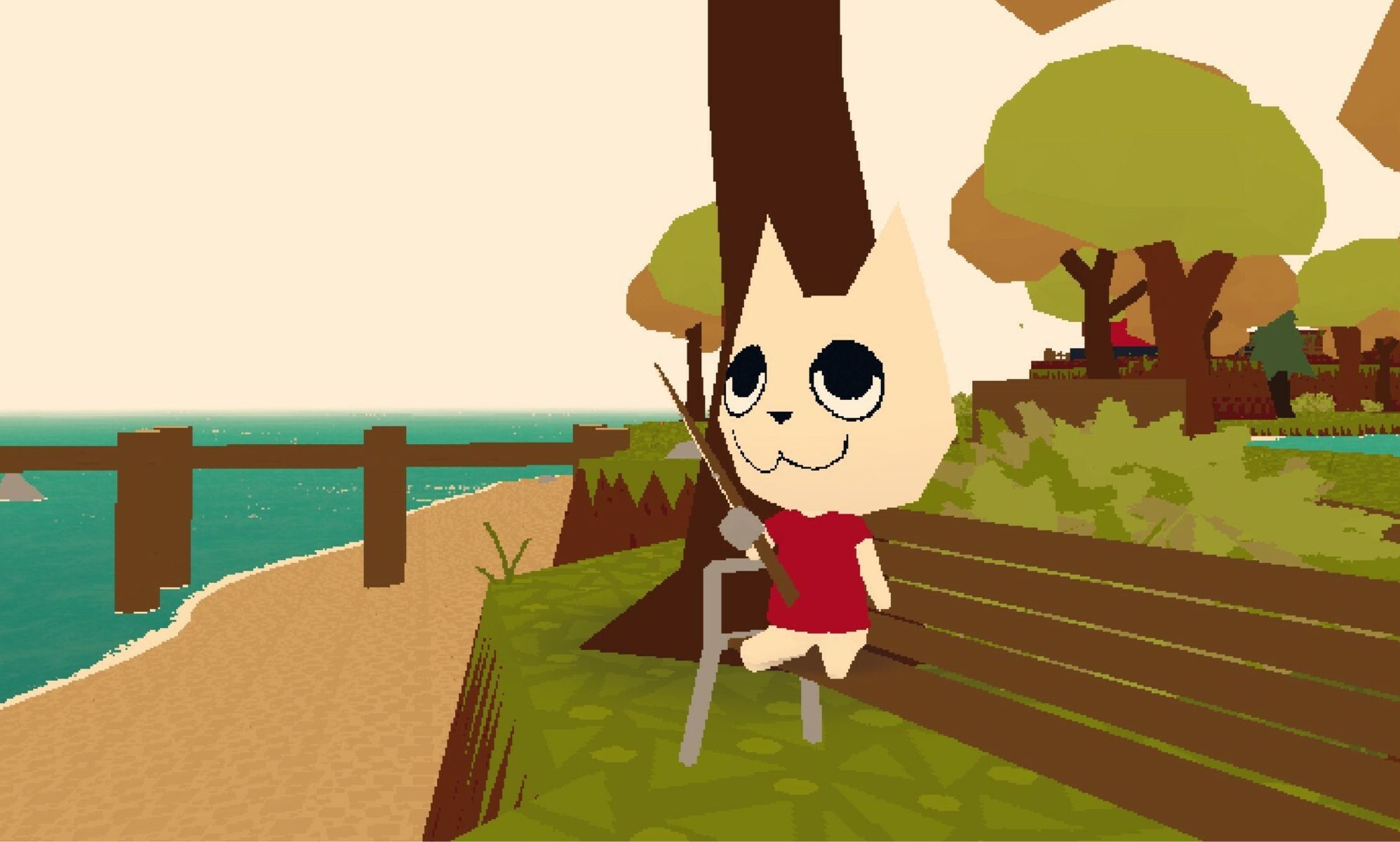 A screenshot of the video game Webfishing.