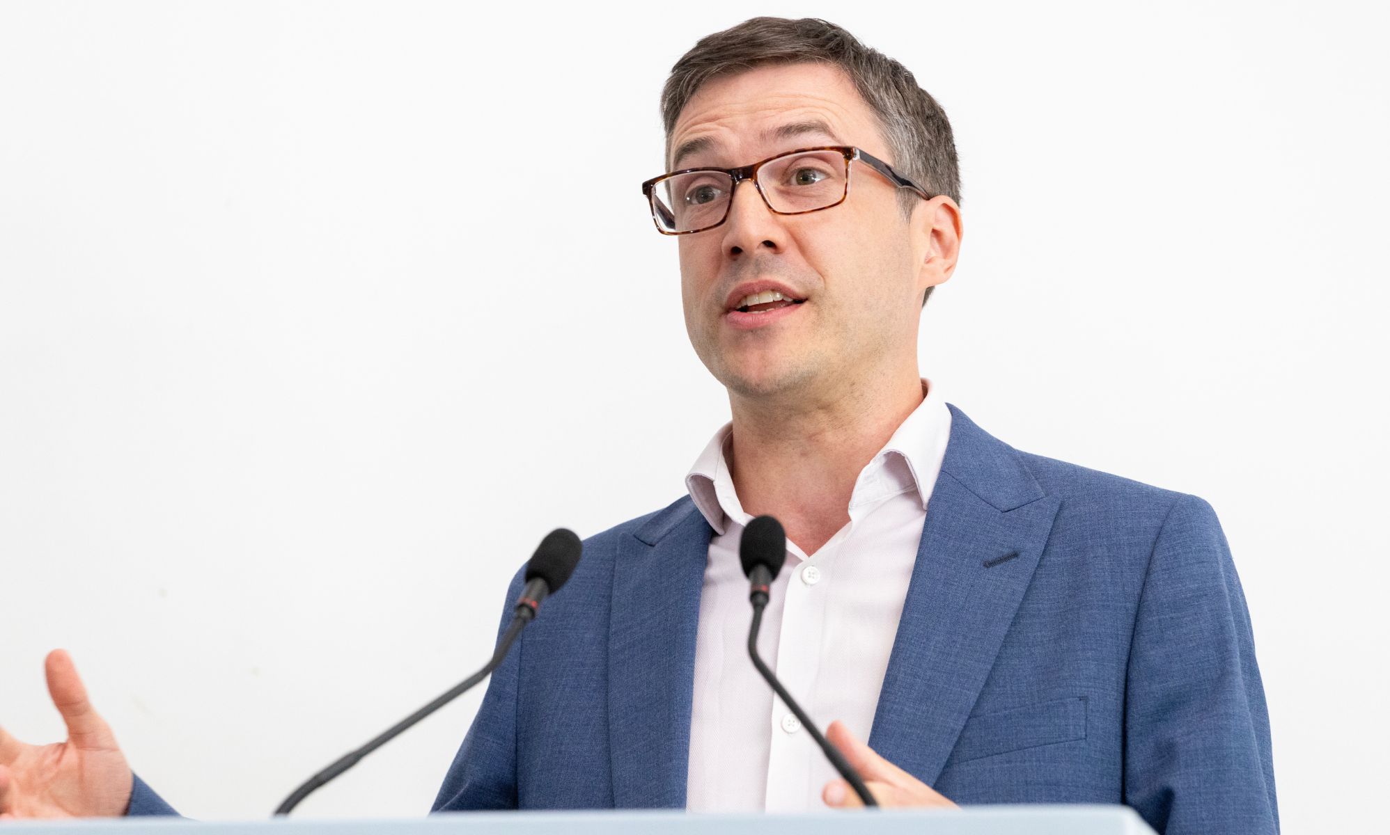 Green Party co-leader refuses to say whether he believes trans women are women