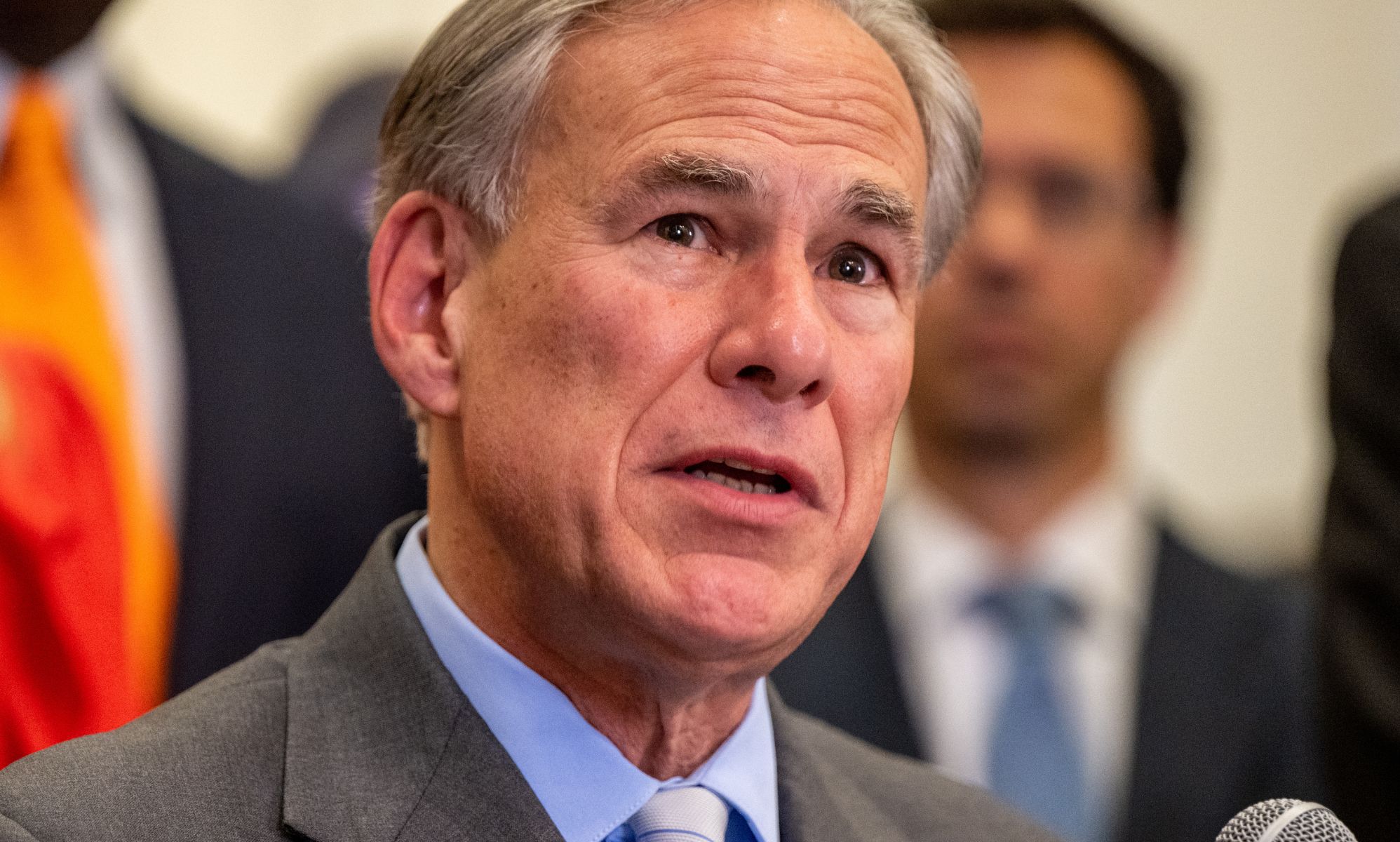 Texas Governor Greg Abott.