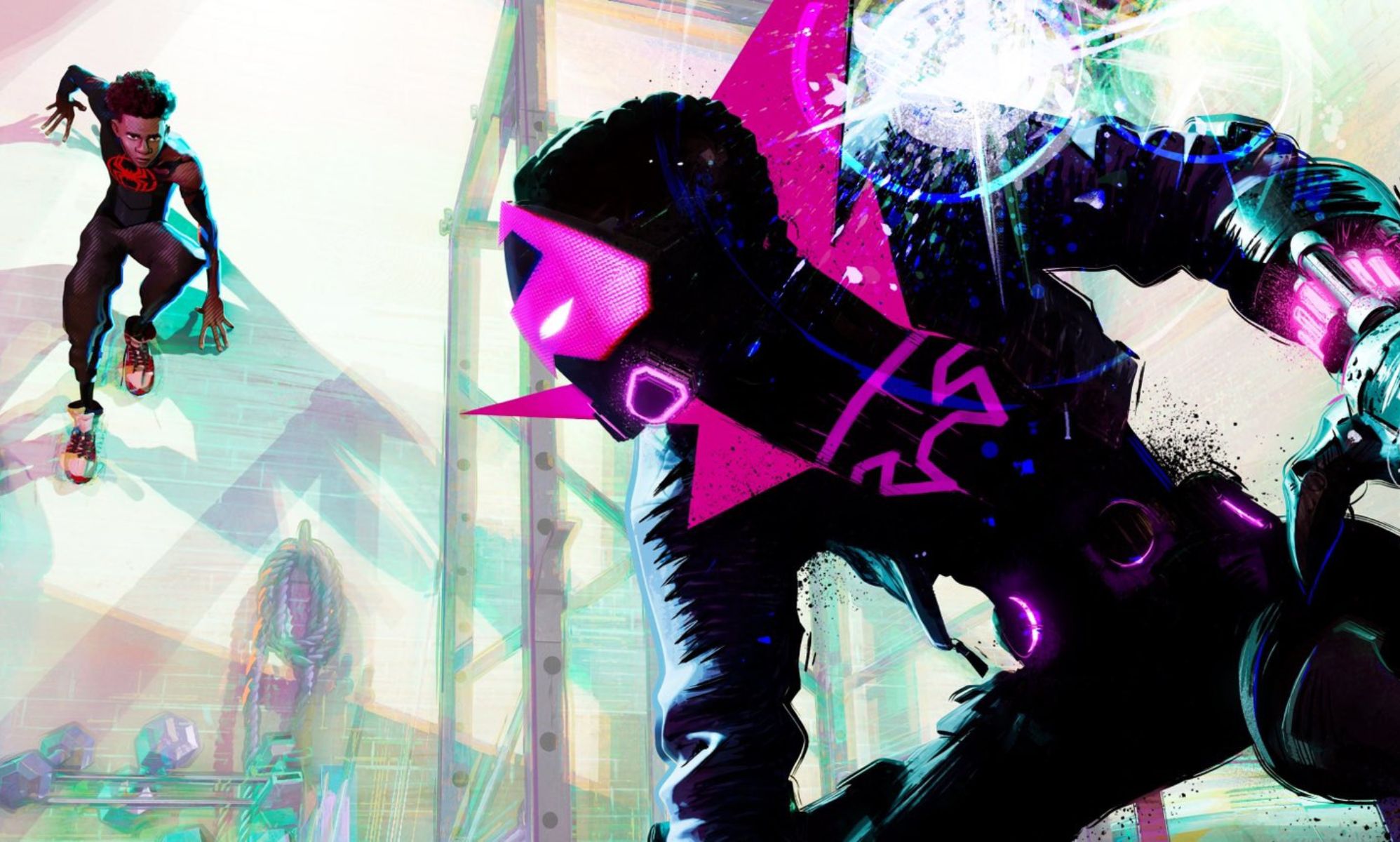 A still from Spider-Man: Beyond the Spider-Verse.