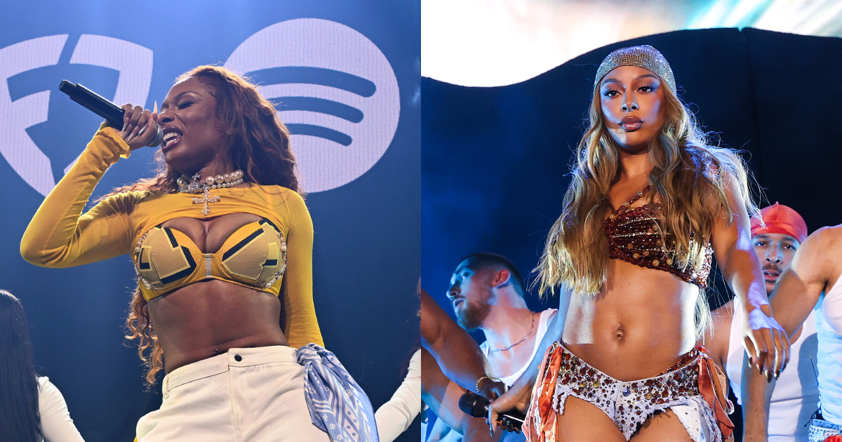 Victoria Monét joins Megan Thee Stallion for steamy Coachella performance: ‘They should’ve kissed’