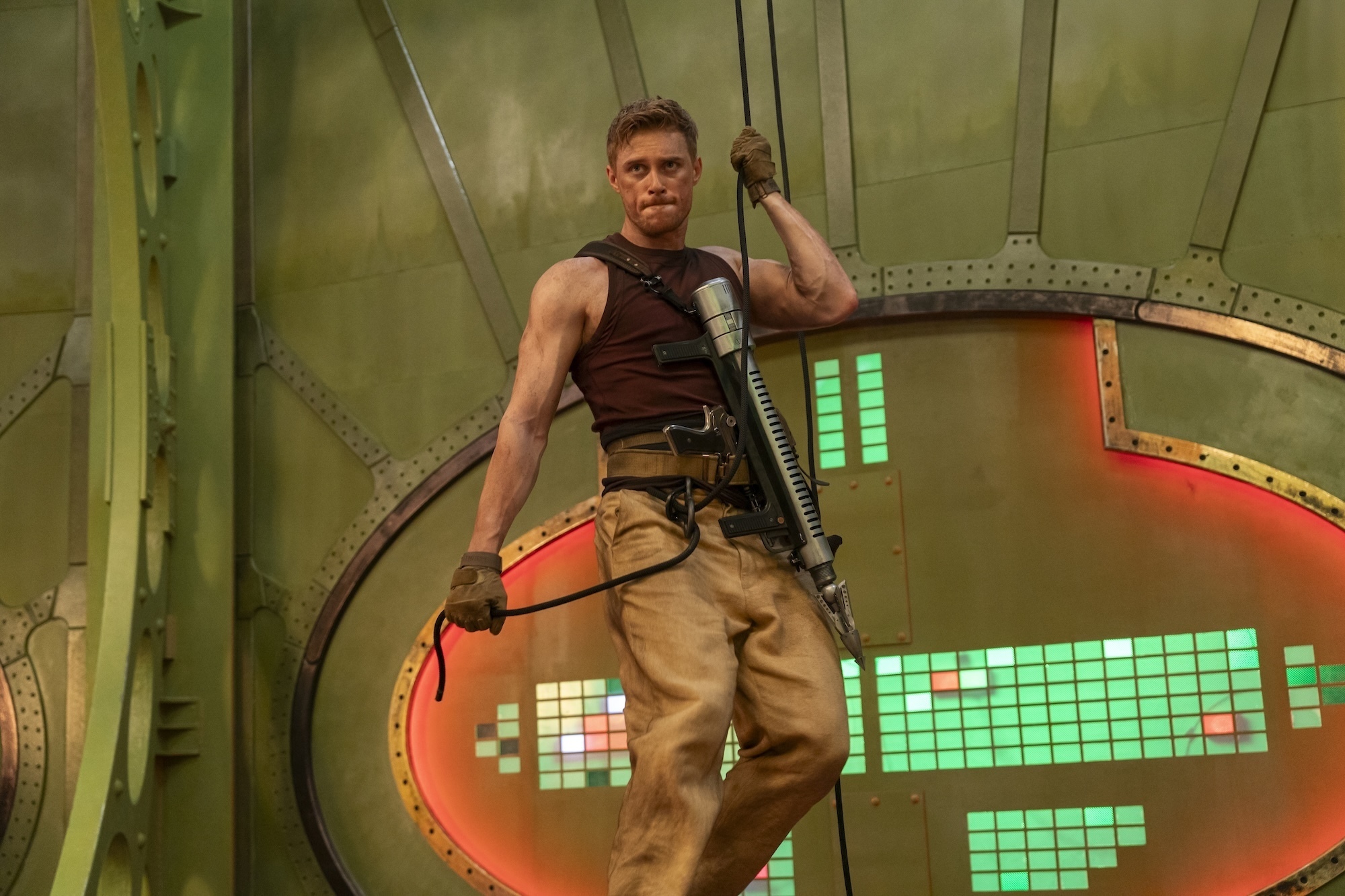 Max Parker as Manny in Doctor Who. (Alistair Heap/BBC Studios/Disney/Bad Wolf)