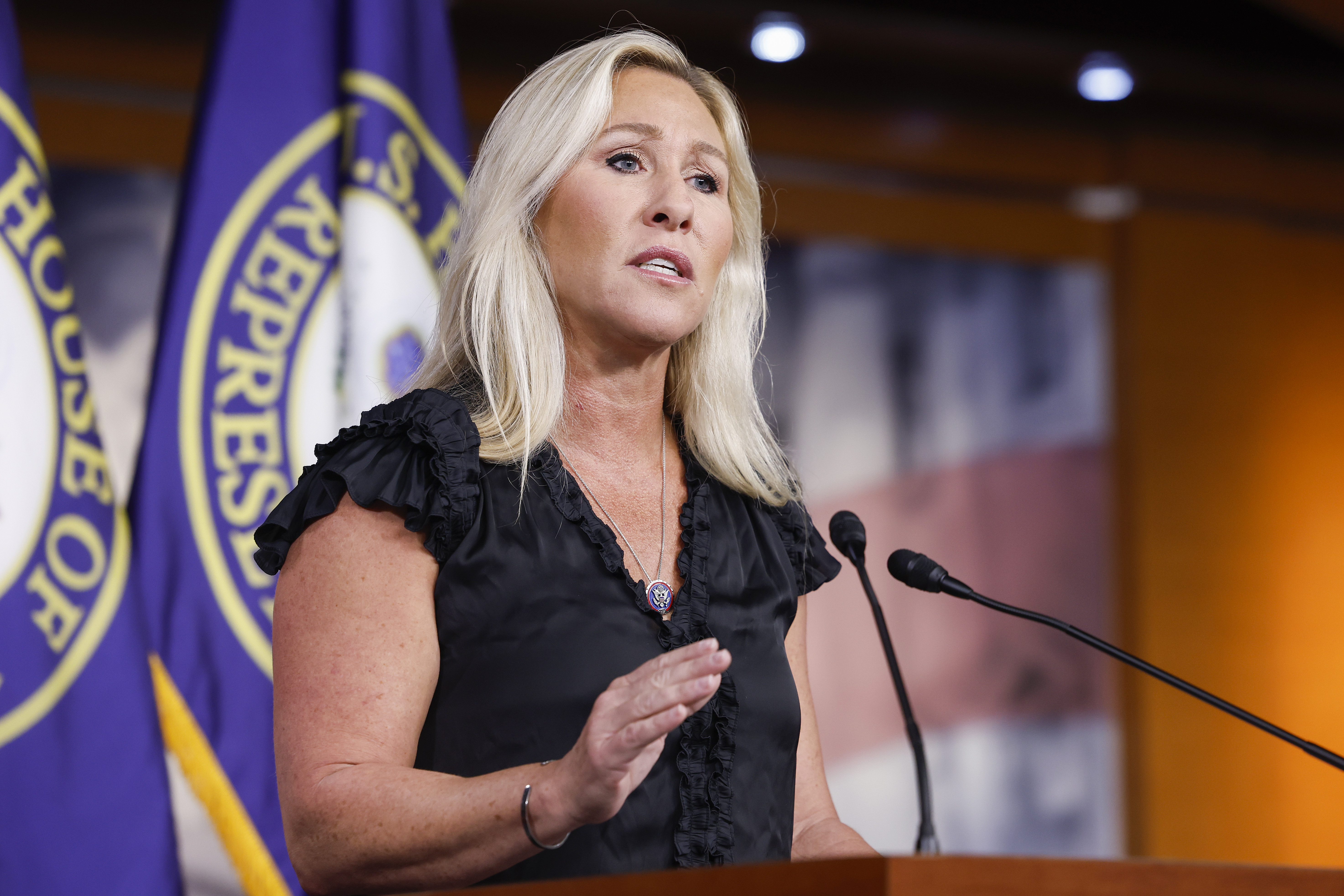 Marjorie Taylor Greene faces backlash for tweeting ‘evil being defeated’ after Pope Francis’ death