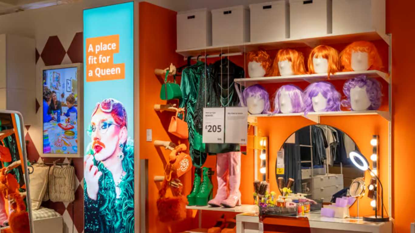 Ikea enlists drag queen for Oxford Street store launch