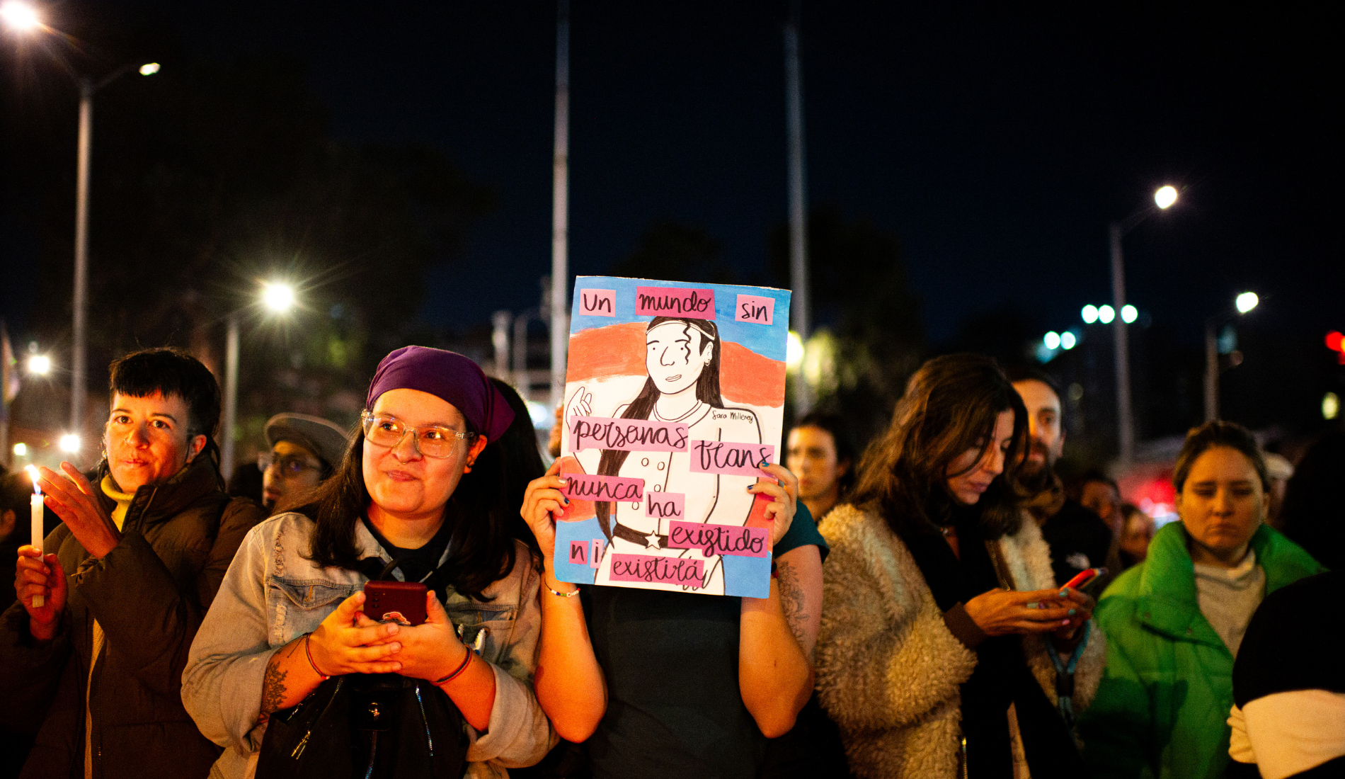 Sara Millerey: Vigil held for trans woman brutally killed in Colombia