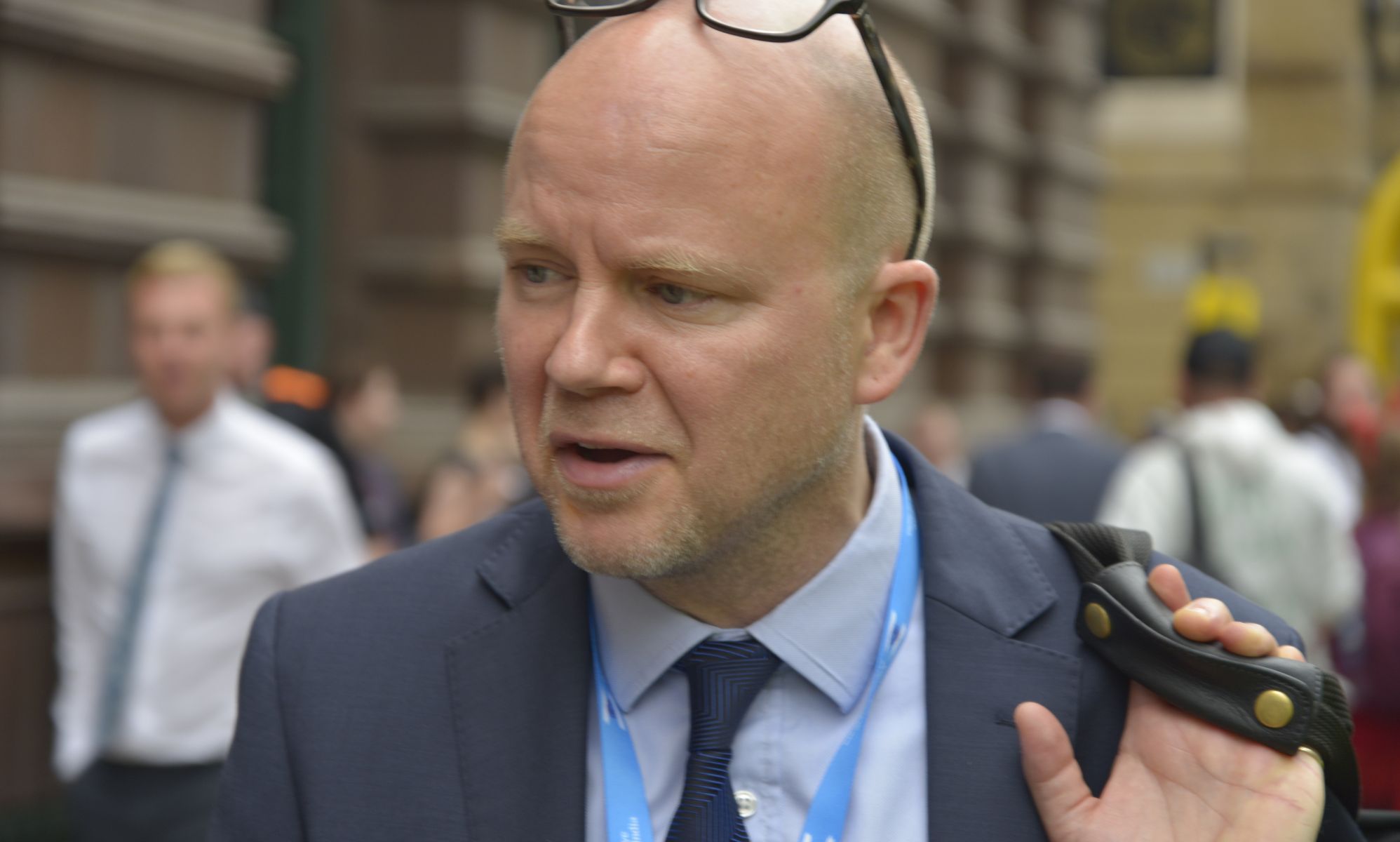 Toby Young, pictured.