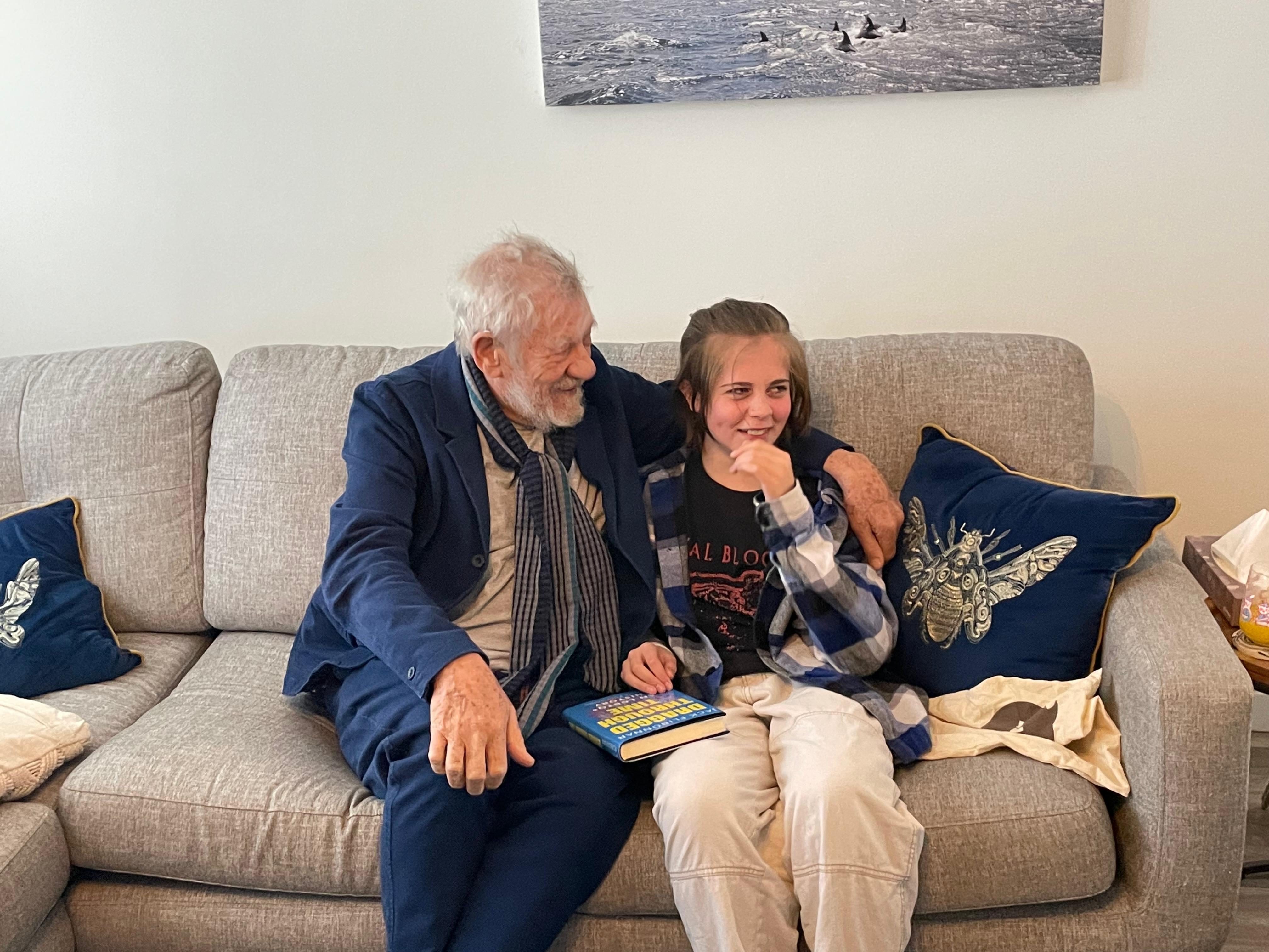 A 14-year-old boy asked Ian McKellen to star in his LGBTQ+ film – he didn't expect him to say yes