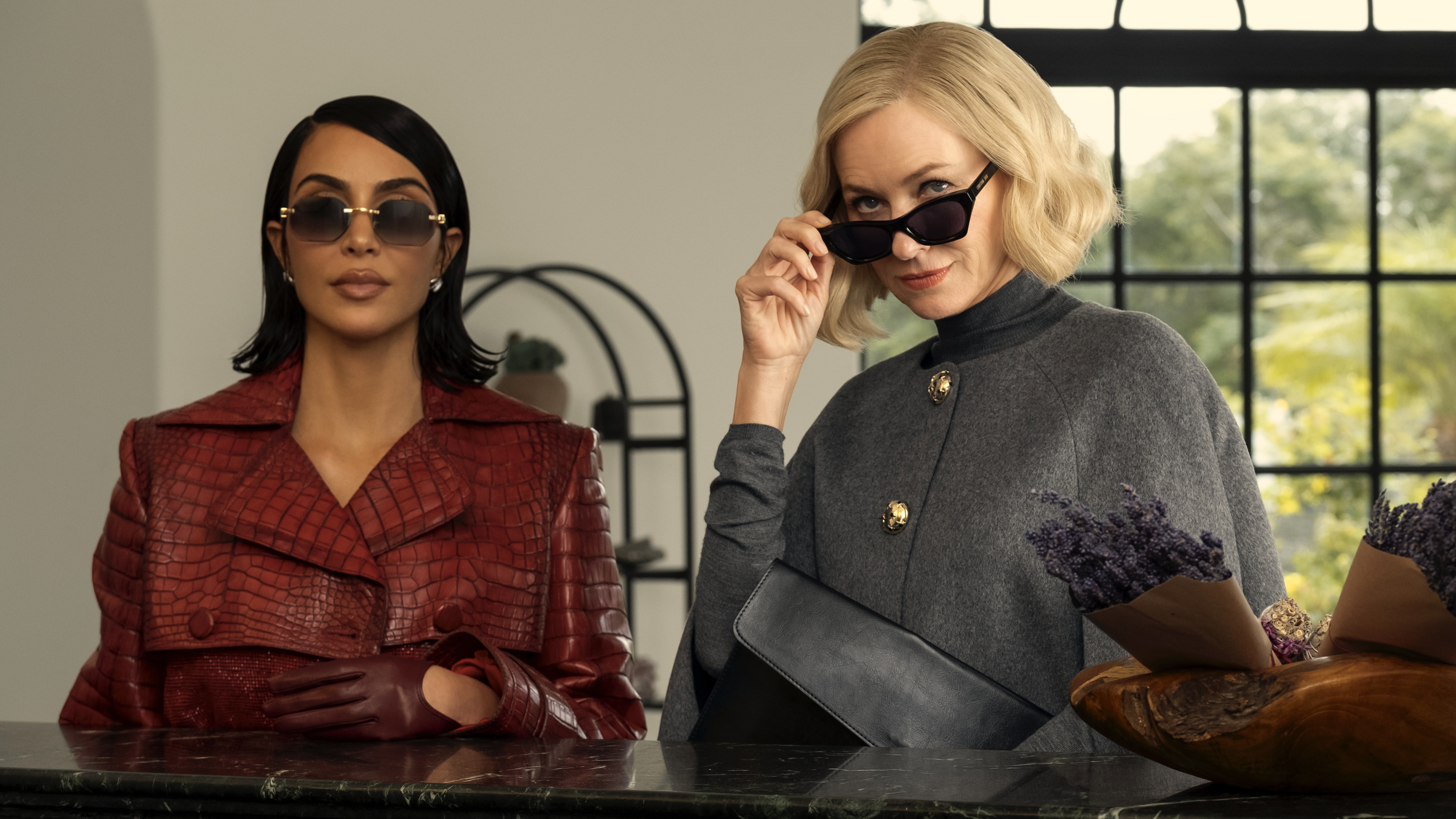 Kim Kardashian and Naomi Watts in All