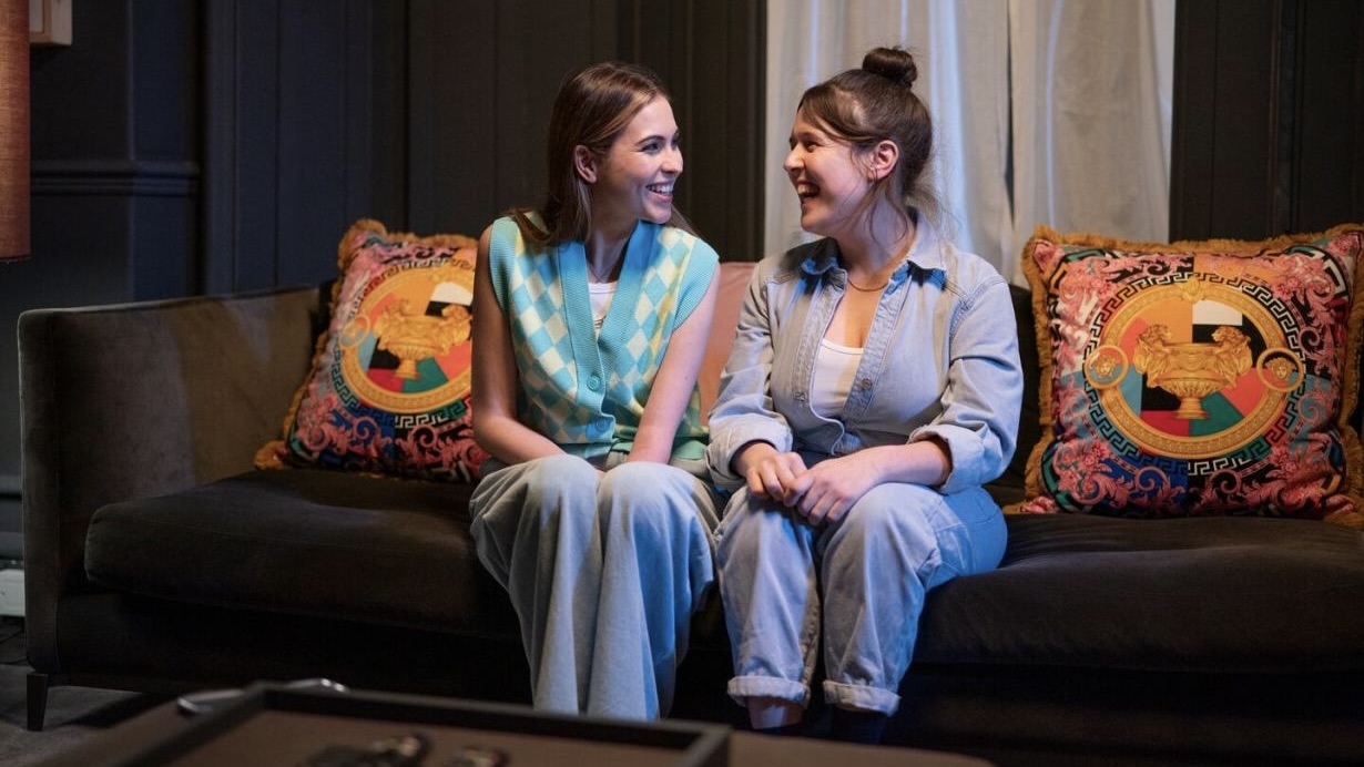 Rhiannon Clements and Rosie Jones in Pushers