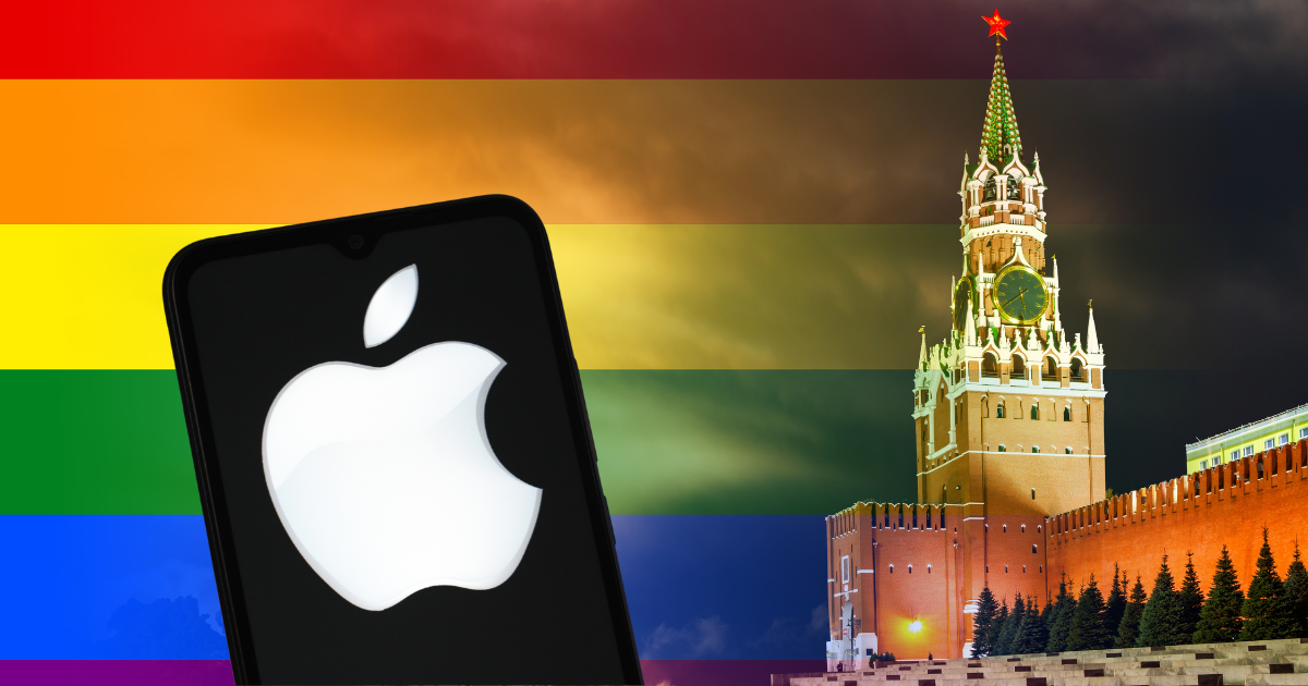 Apple fined by Russian court over ‘LGBT propaganda’