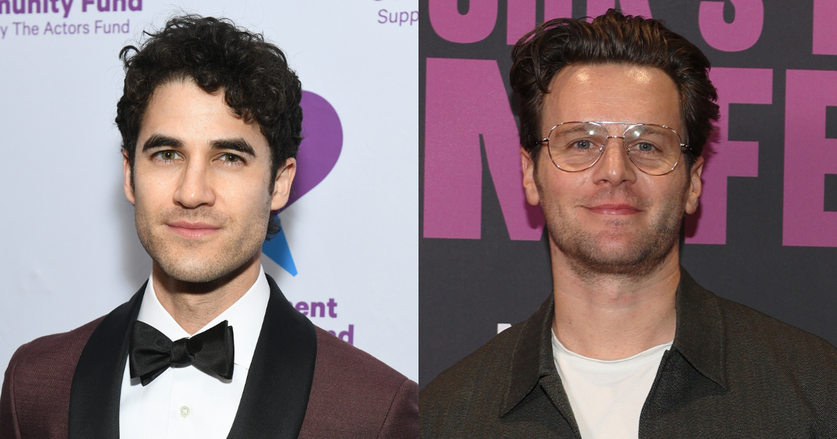 Glee stars Darren Criss and Jonathan Groff to go head to head at the 2025 Tony Awards