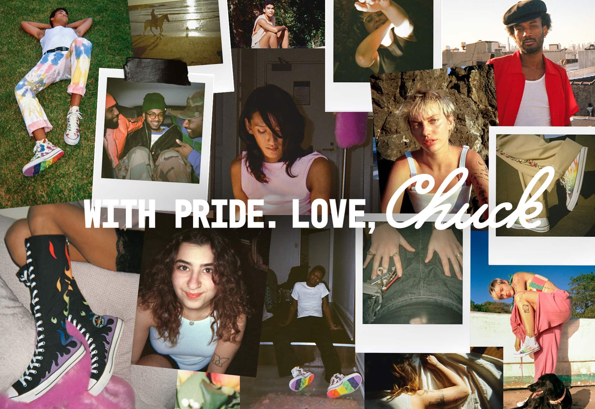 Converse launches Proud to Be Pride Collection featuring rainbow flames and animal print