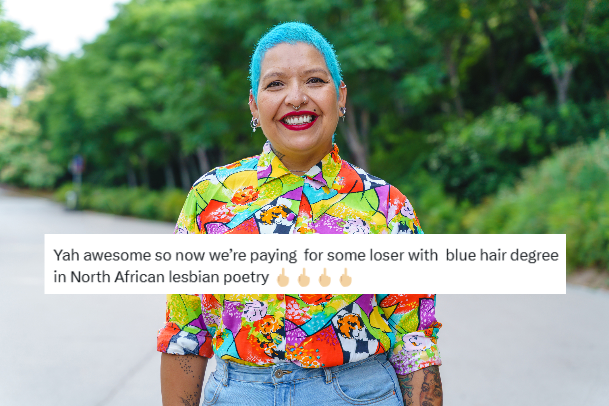 Why are right-wingers suddenly so obsessed with North African lesbian poetry?