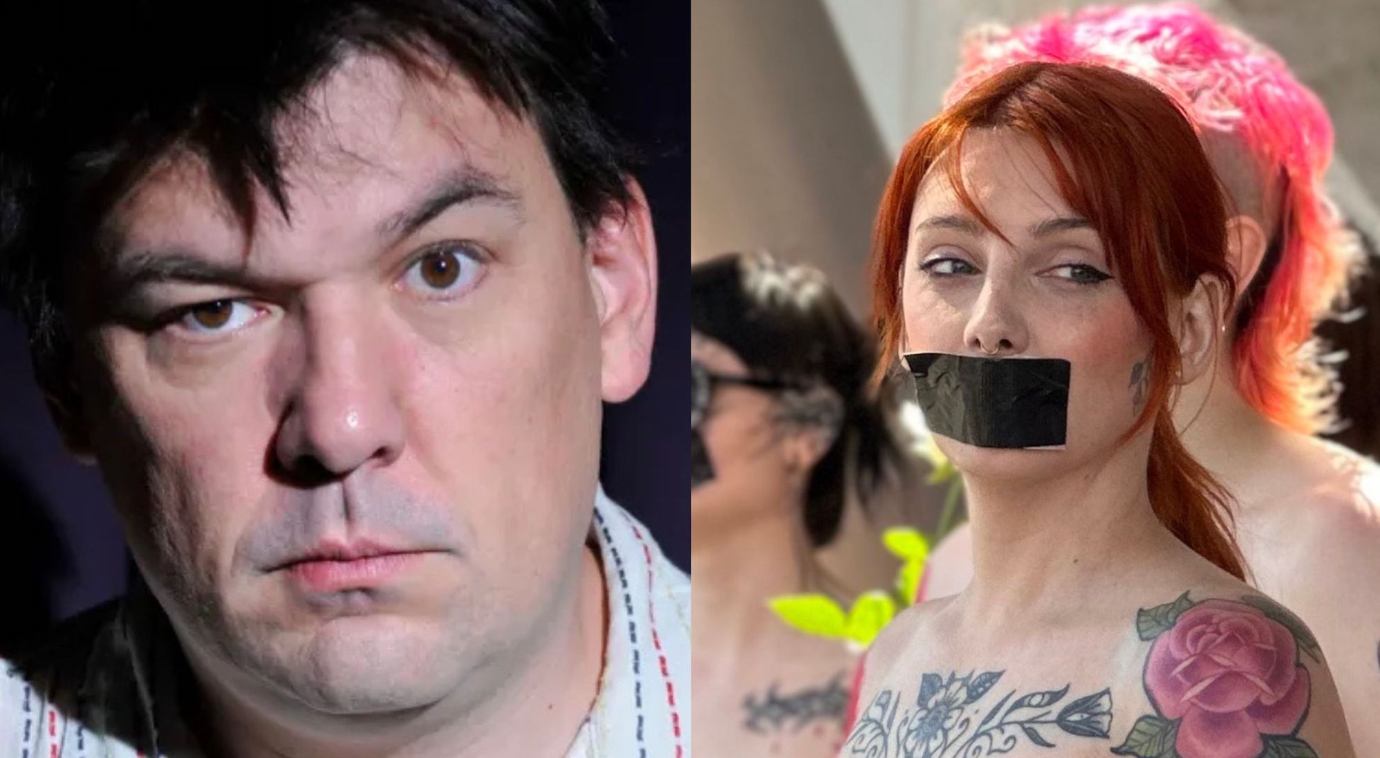 Graham Linehan 'cisvestigates' topless trans protestors: 'Is there an actual woman in here?'