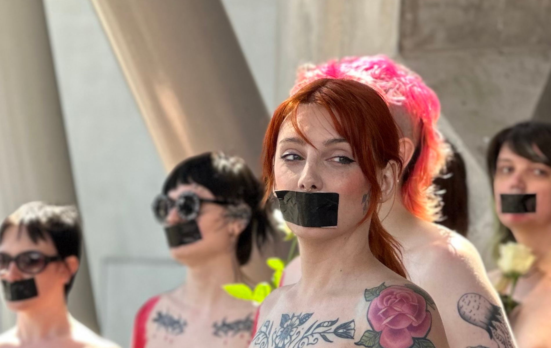 2025's most powerful LGBTQ+ images, from topless trans protests to banned Pride marches