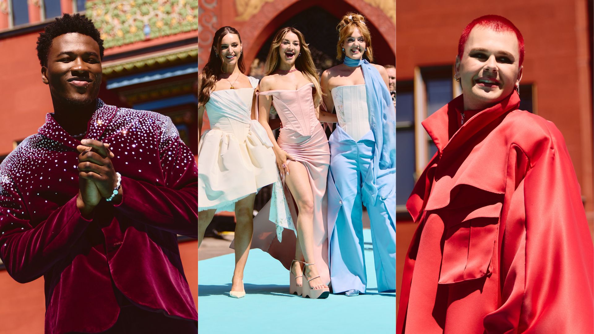 Eurovision 2025 kicks off as stars take to the turquoise carpet – here are some of the best looks
