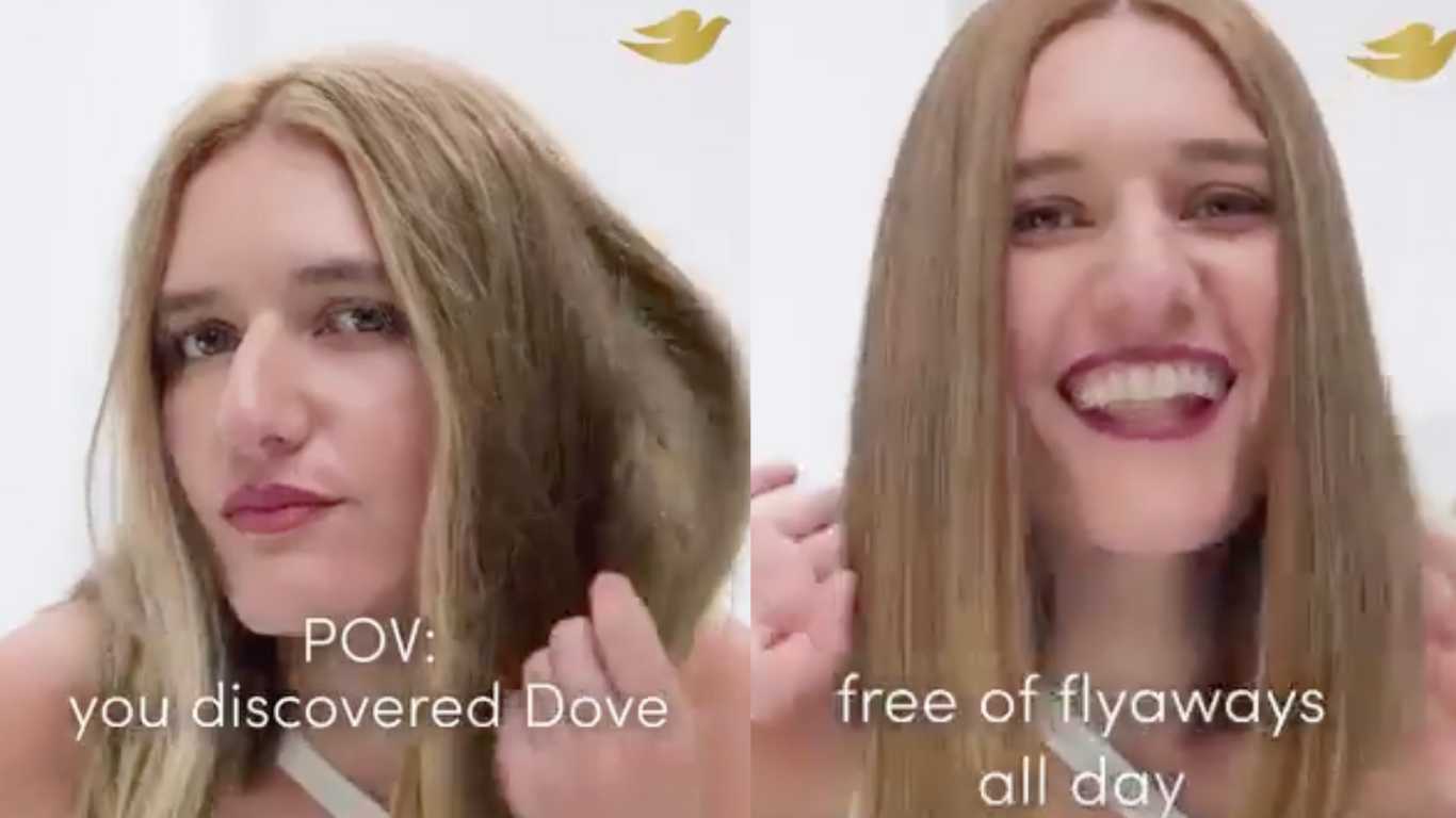 Dove advert featuring trans woman using intensive repair conditioner sends bigots spiralling
