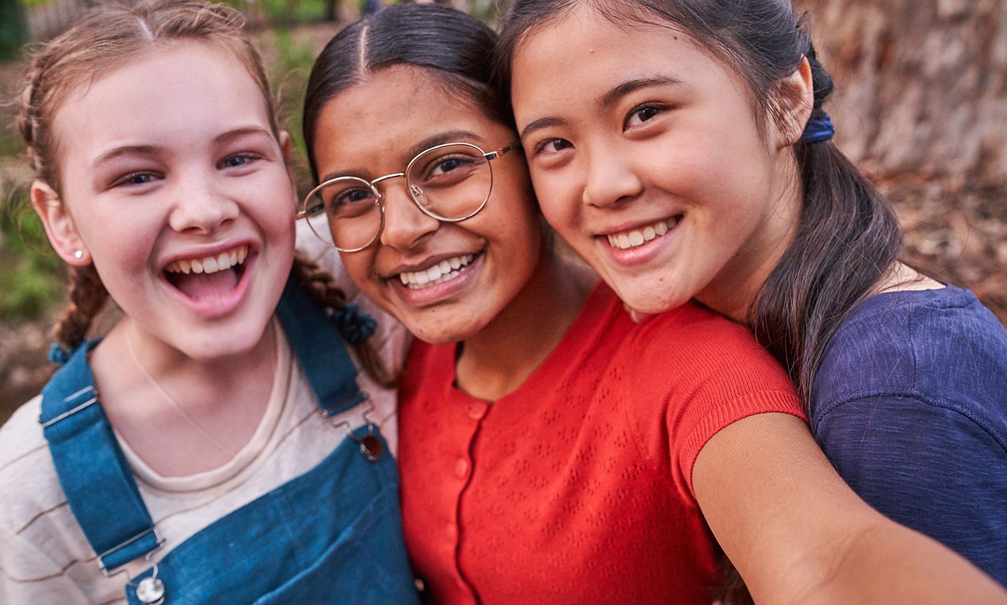 Three characters from First Day.