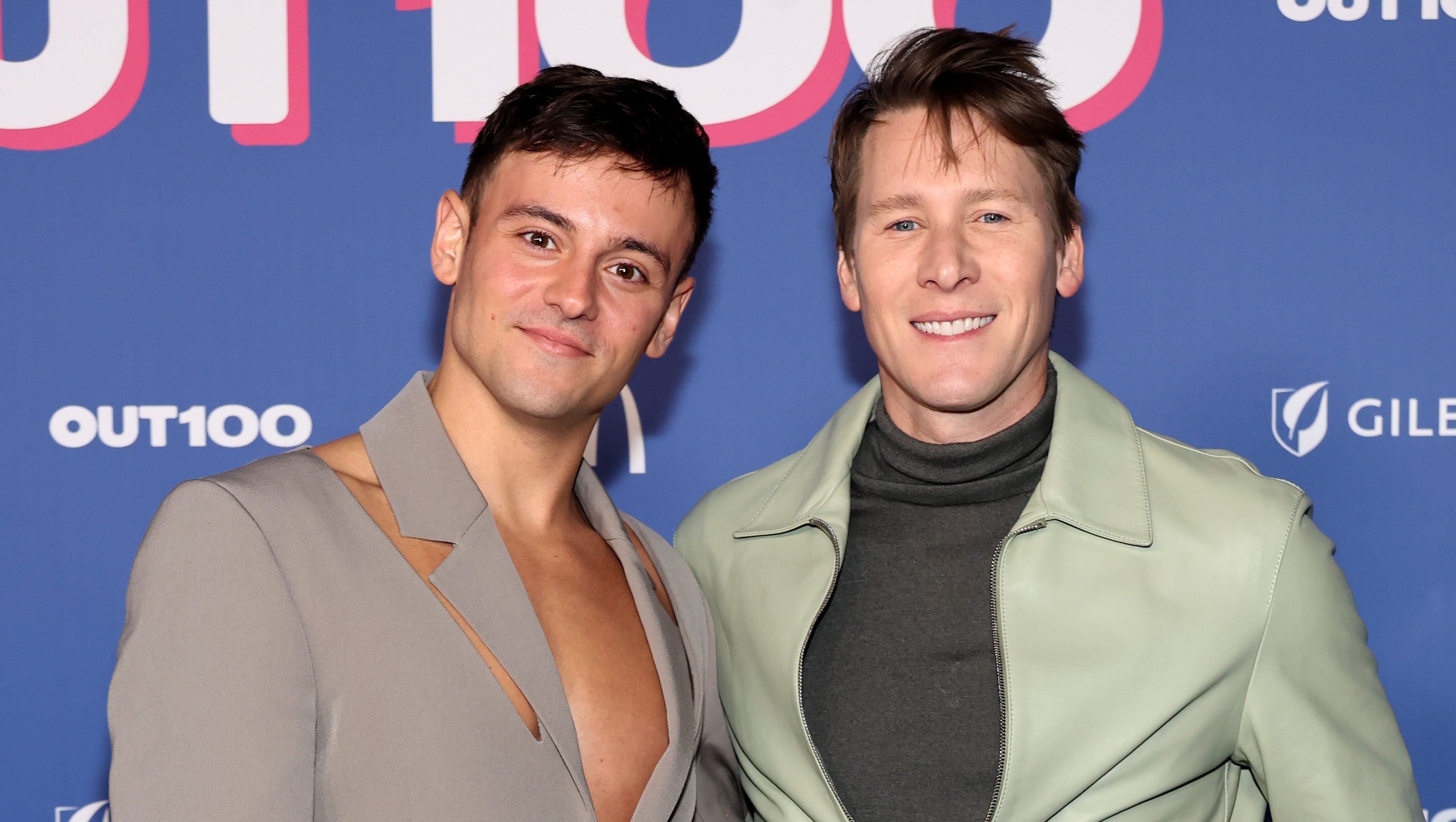 Tom Daley and Dustin Lance Black