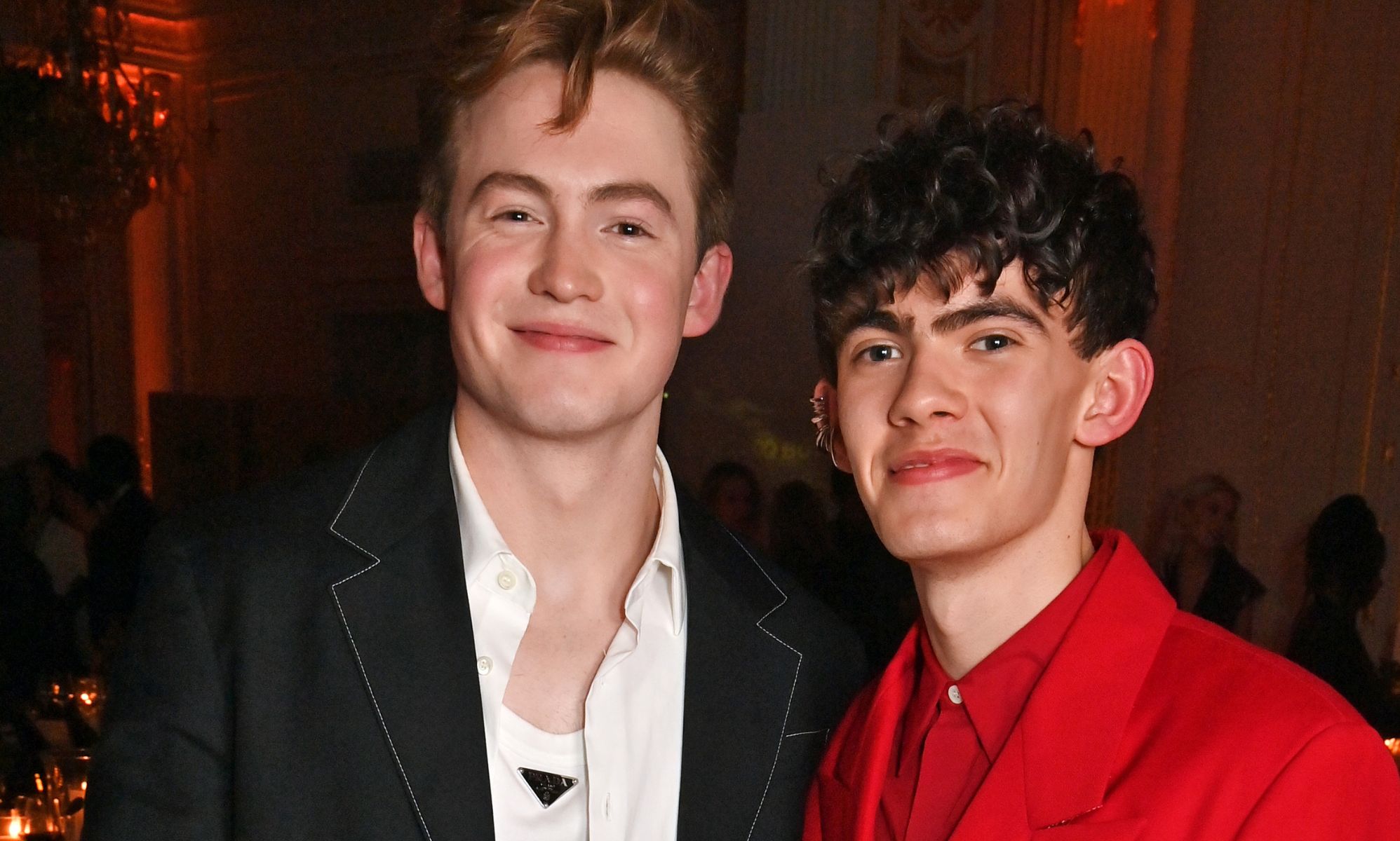 Kit Connor and Joe Locke, pictured at an event.