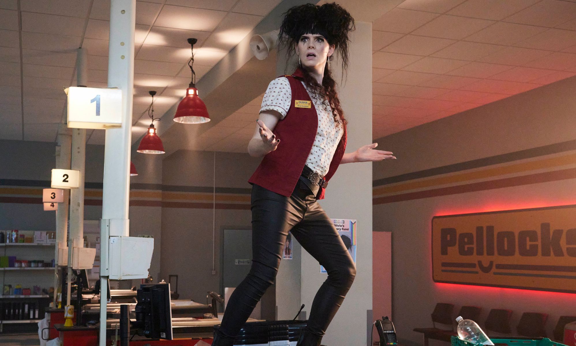 Jordan Gray in Transaction. 