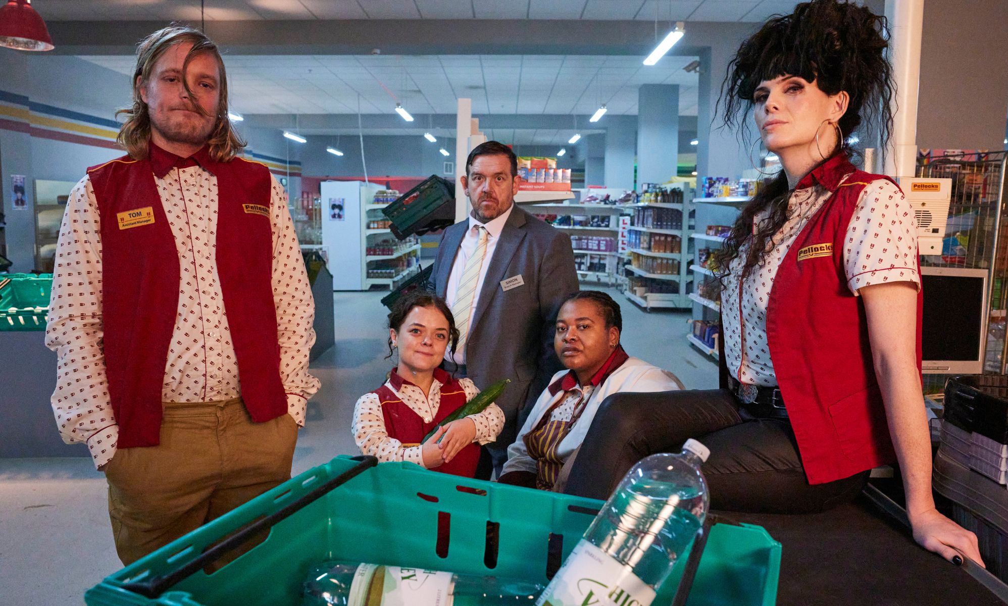 The main supporting cast members of Transaction. 