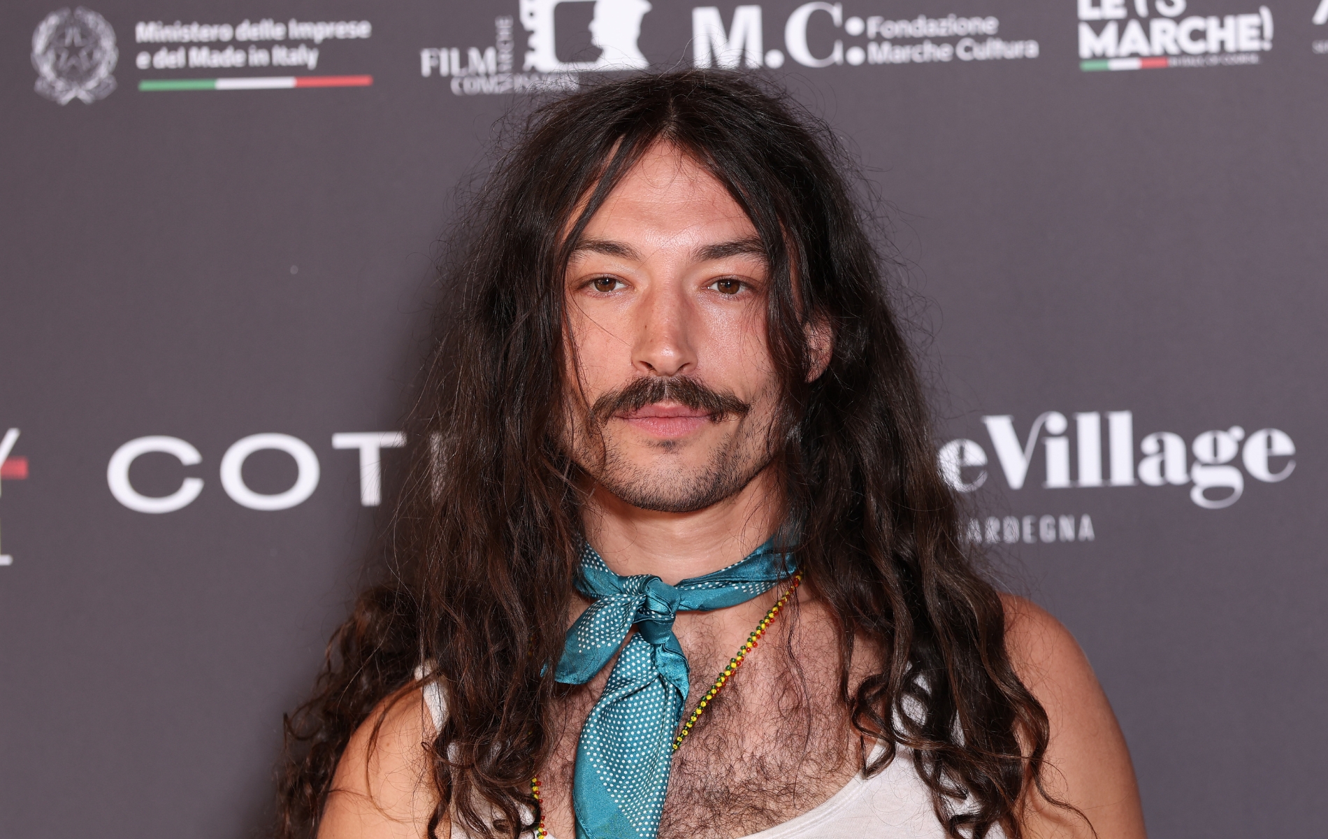 Ezra Miller appears at Cannes Film Festival after being 'in the woods for three years'