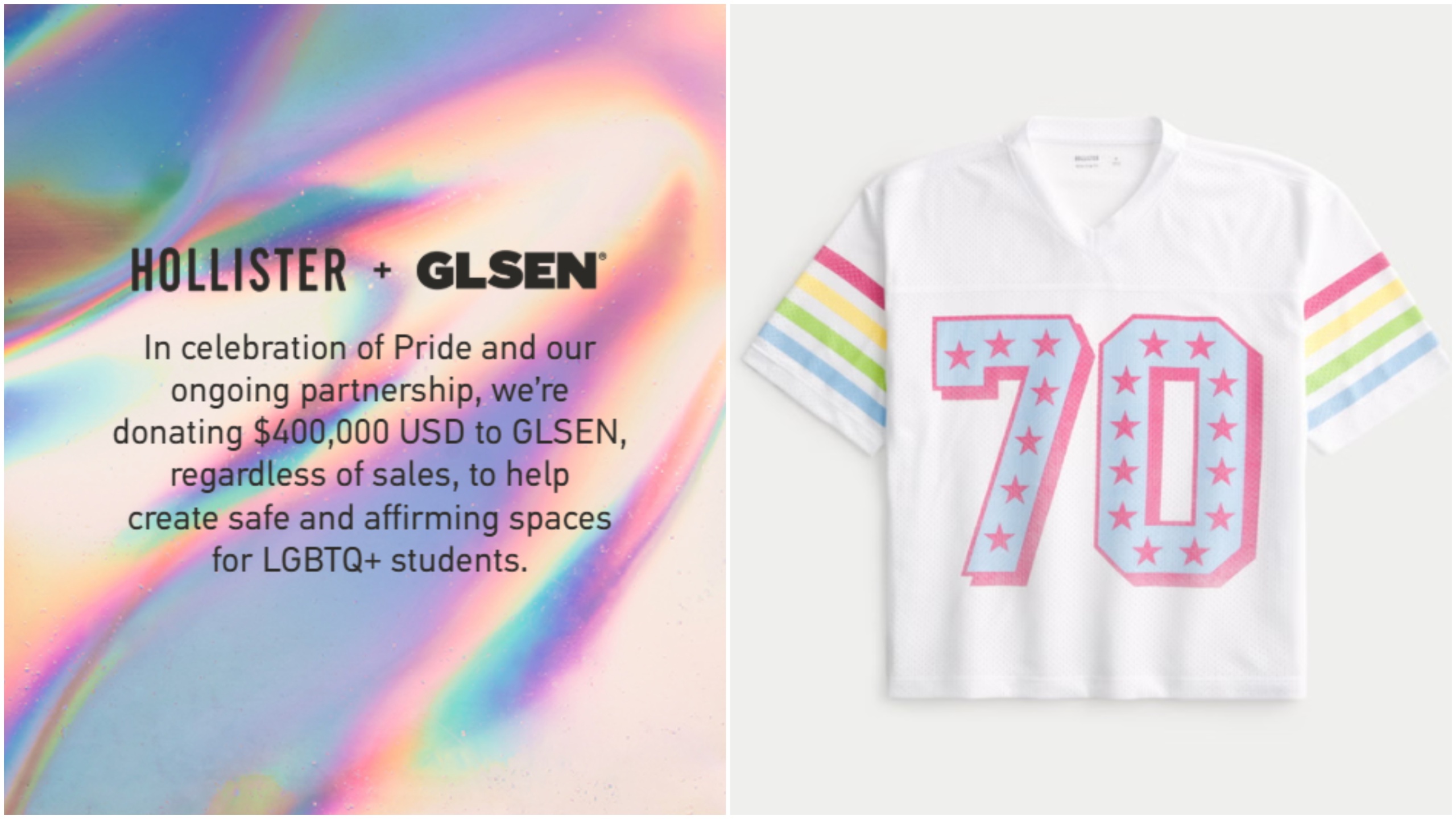 Hollister releases 2025 Pride collection despite anti-DEI climate in US