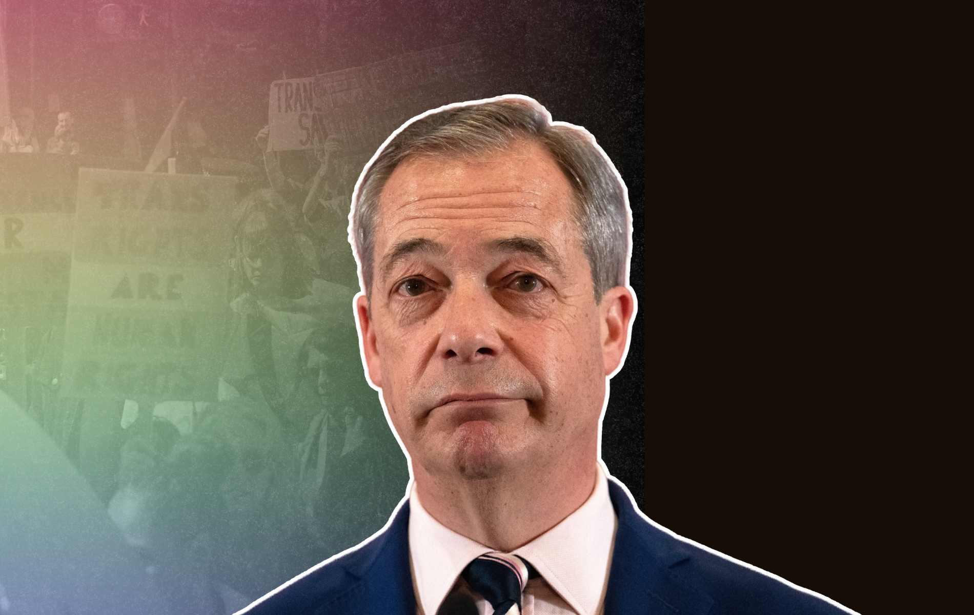 Where do Reform UK and Nigel Farage stand on LGBTQ+ issues as poll lead grows?