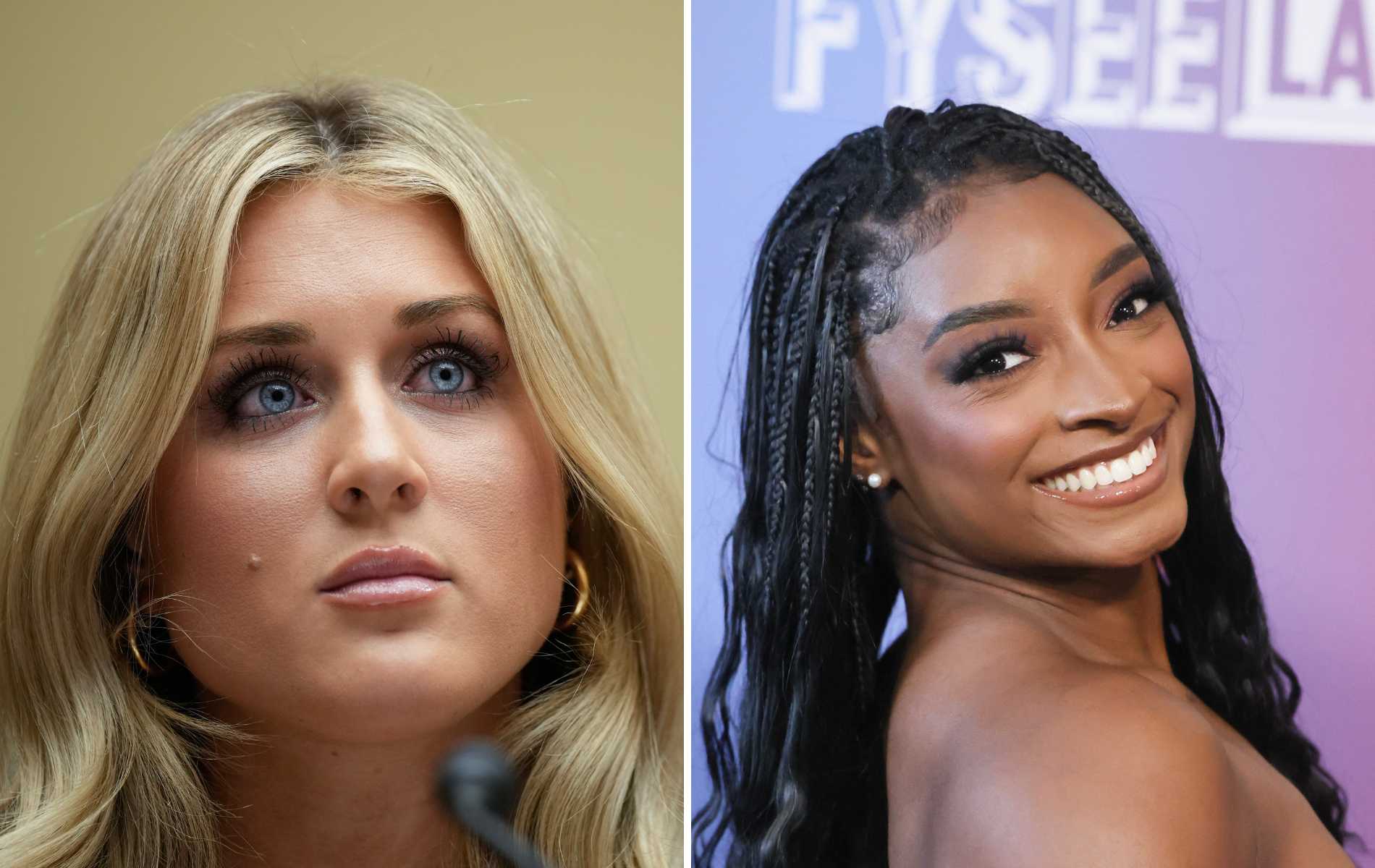 Simone Biles apologises to Riley Gaines but calls for 'respect' for trans athletes