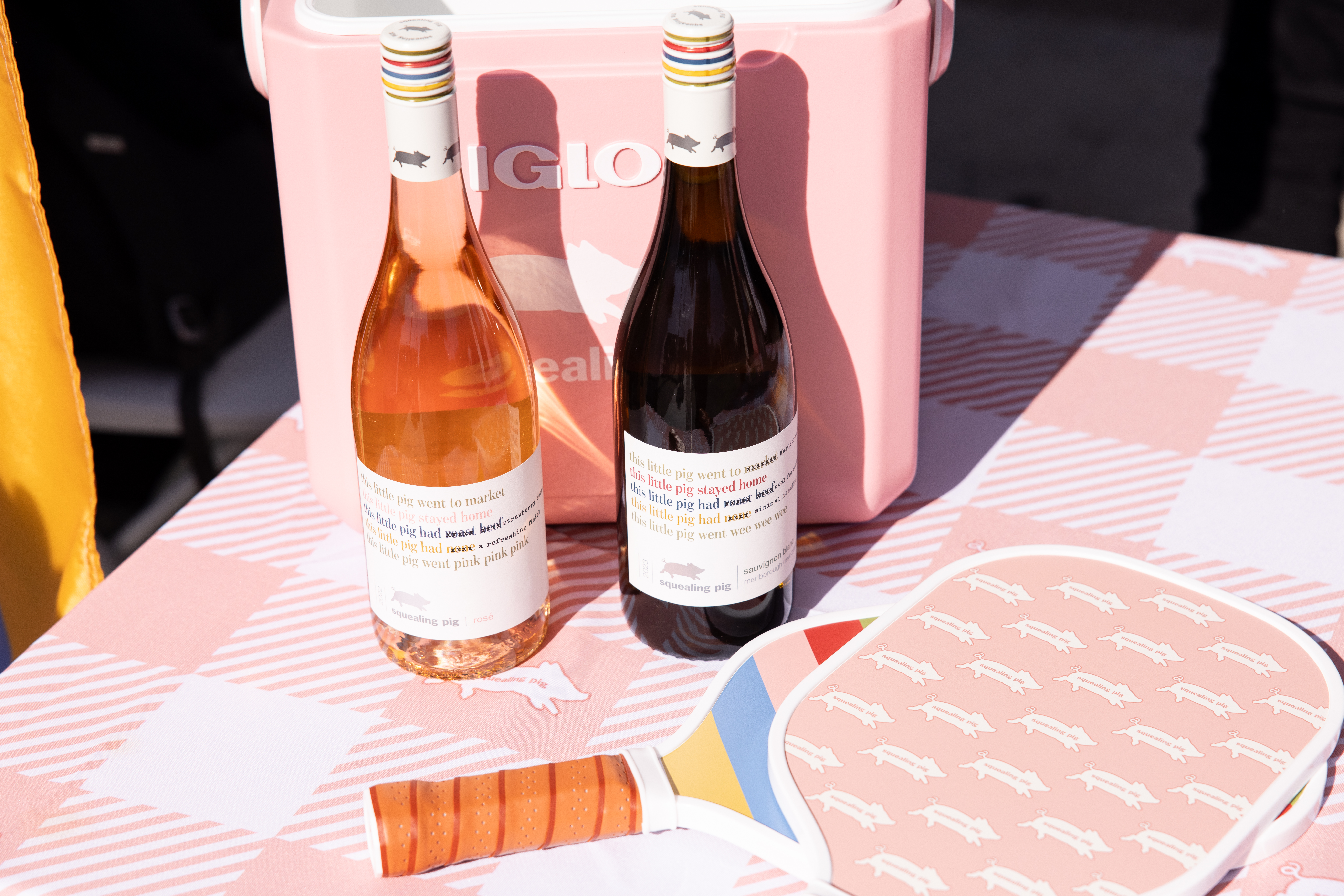 Squealing Pig wines. 