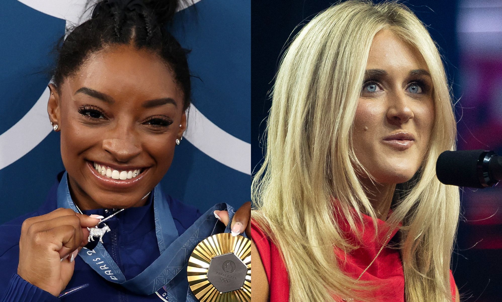 Simone Biles blasts 'bully' Riley Gaines for anti-trans campaigning: 'You're truly sick'