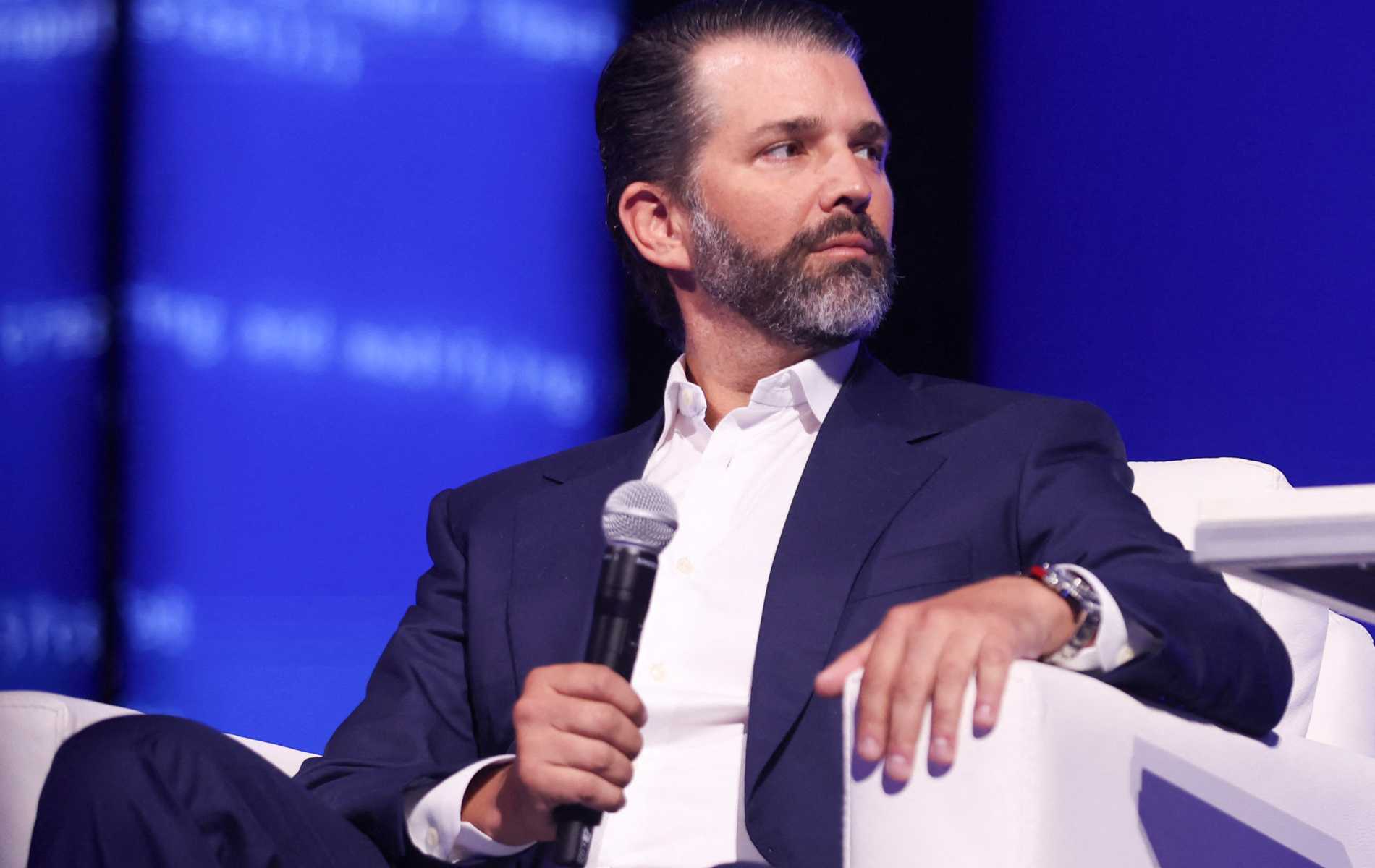Trump Jr claims trans 'movement' is 'most violent domestic terror threat'