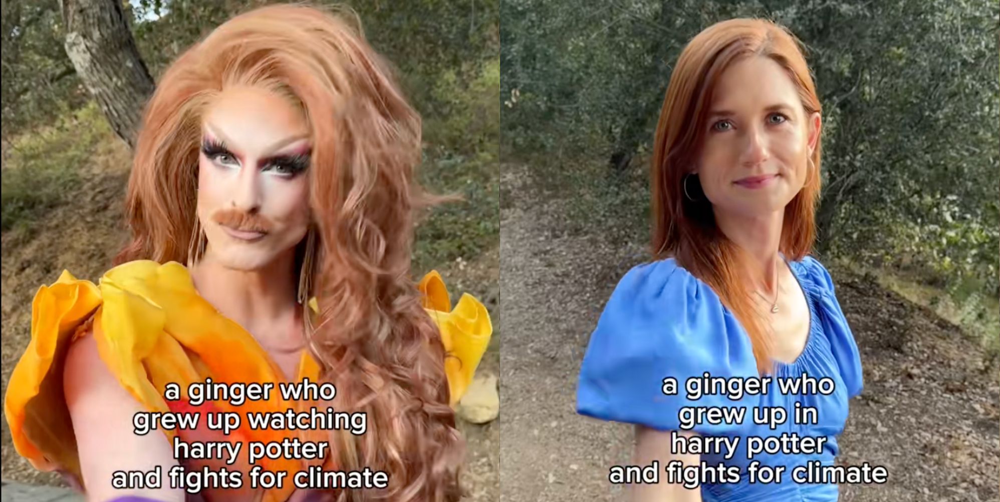 Harry Potter star teams up with drag queen to spread important message