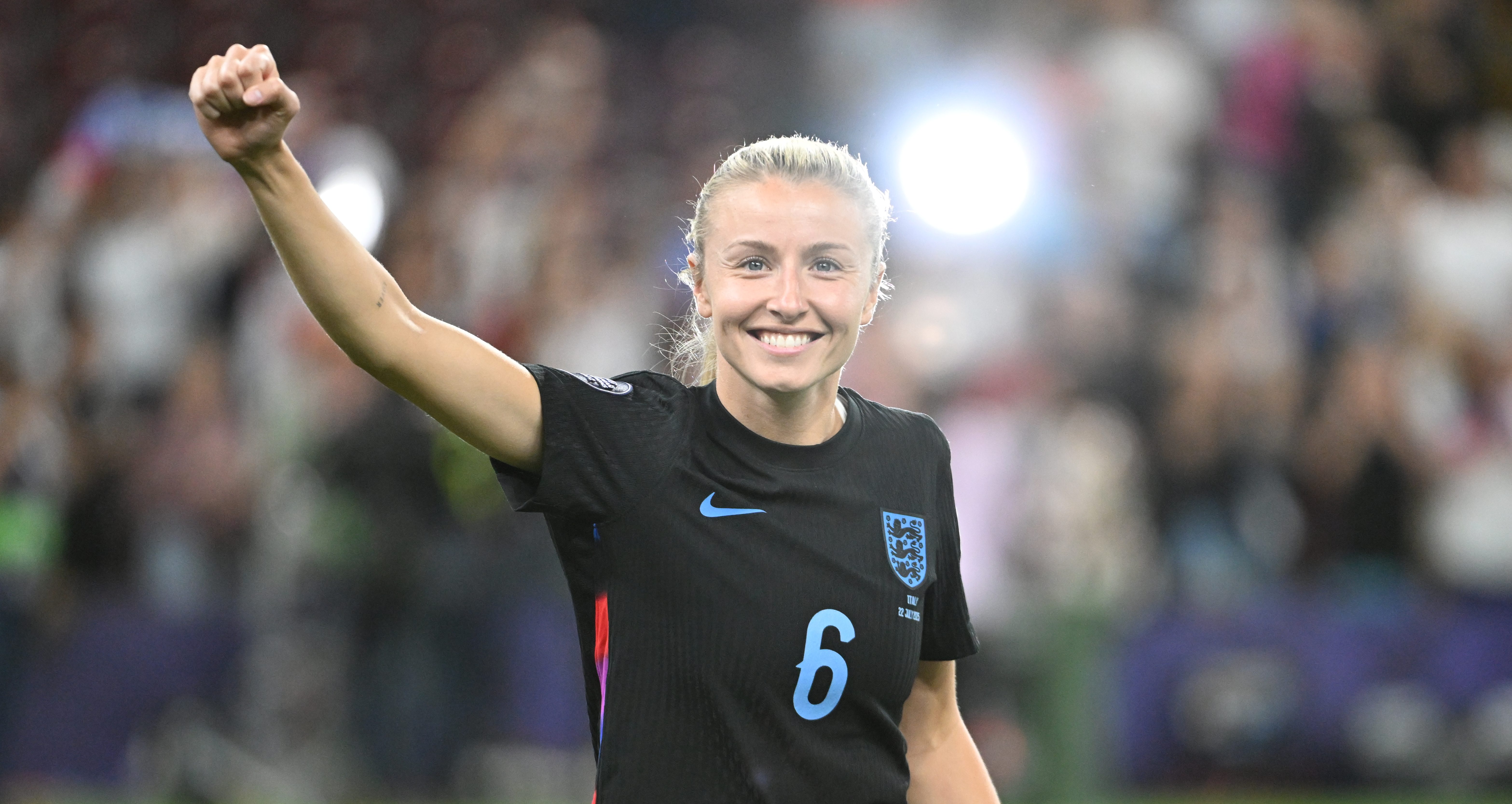 Leah Williamson is the first England captain to lead squad to three consecutive major finals