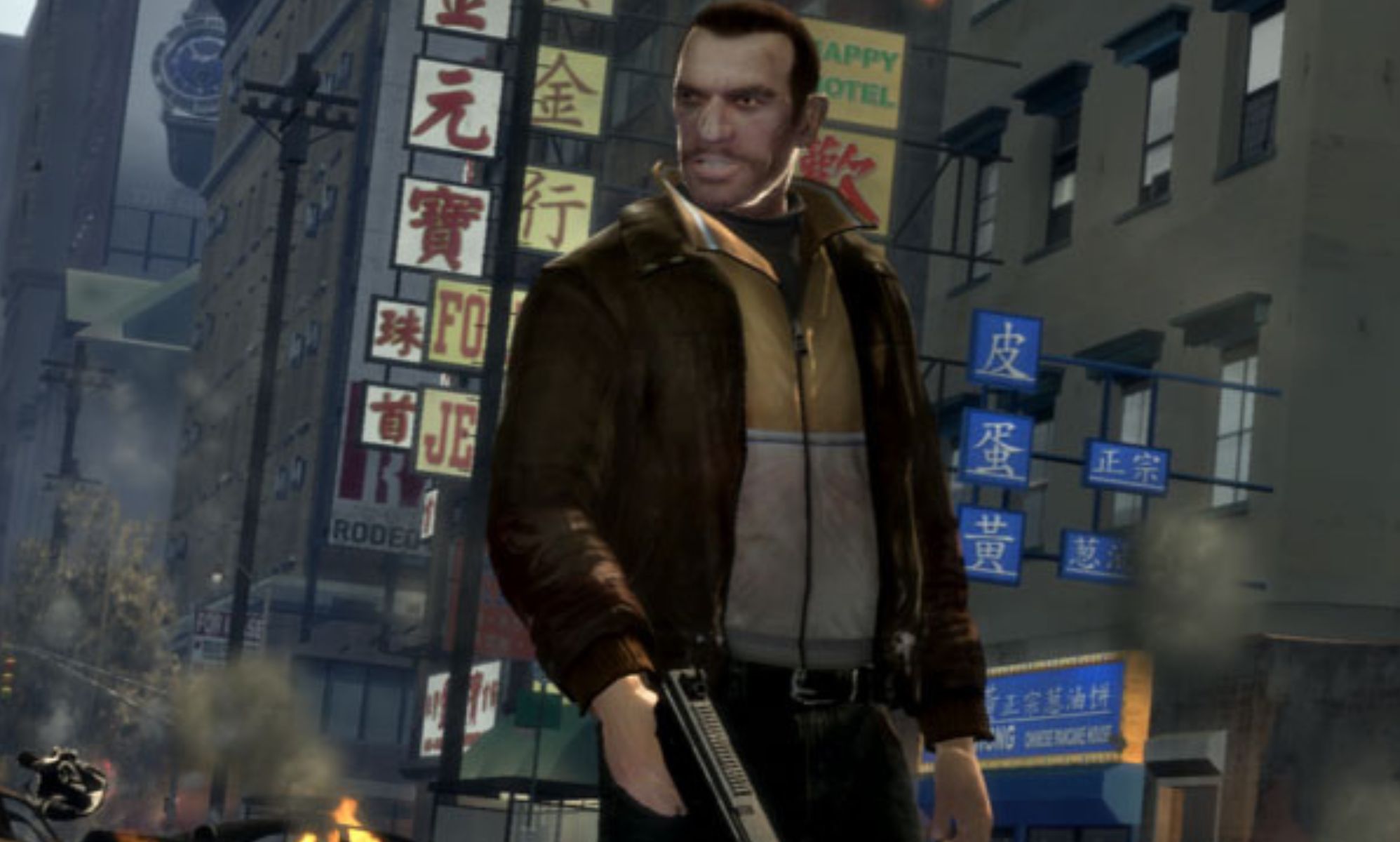 Grand Theft Auto IV protagonist, Niko Bellic.